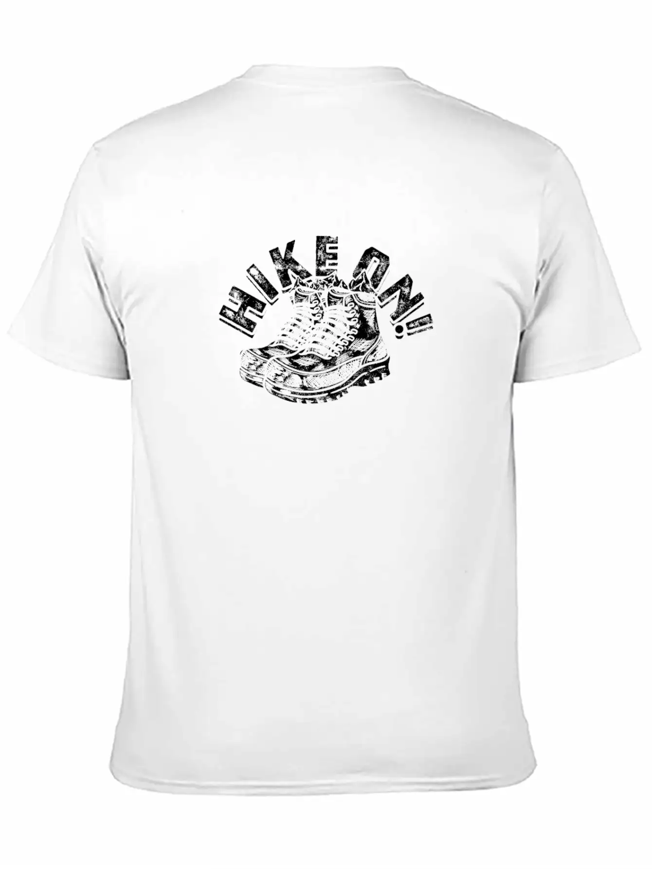 Hike On! - Hiking Lightweight Cotton T-Shirt – Daily Comfort Graphic Shirt