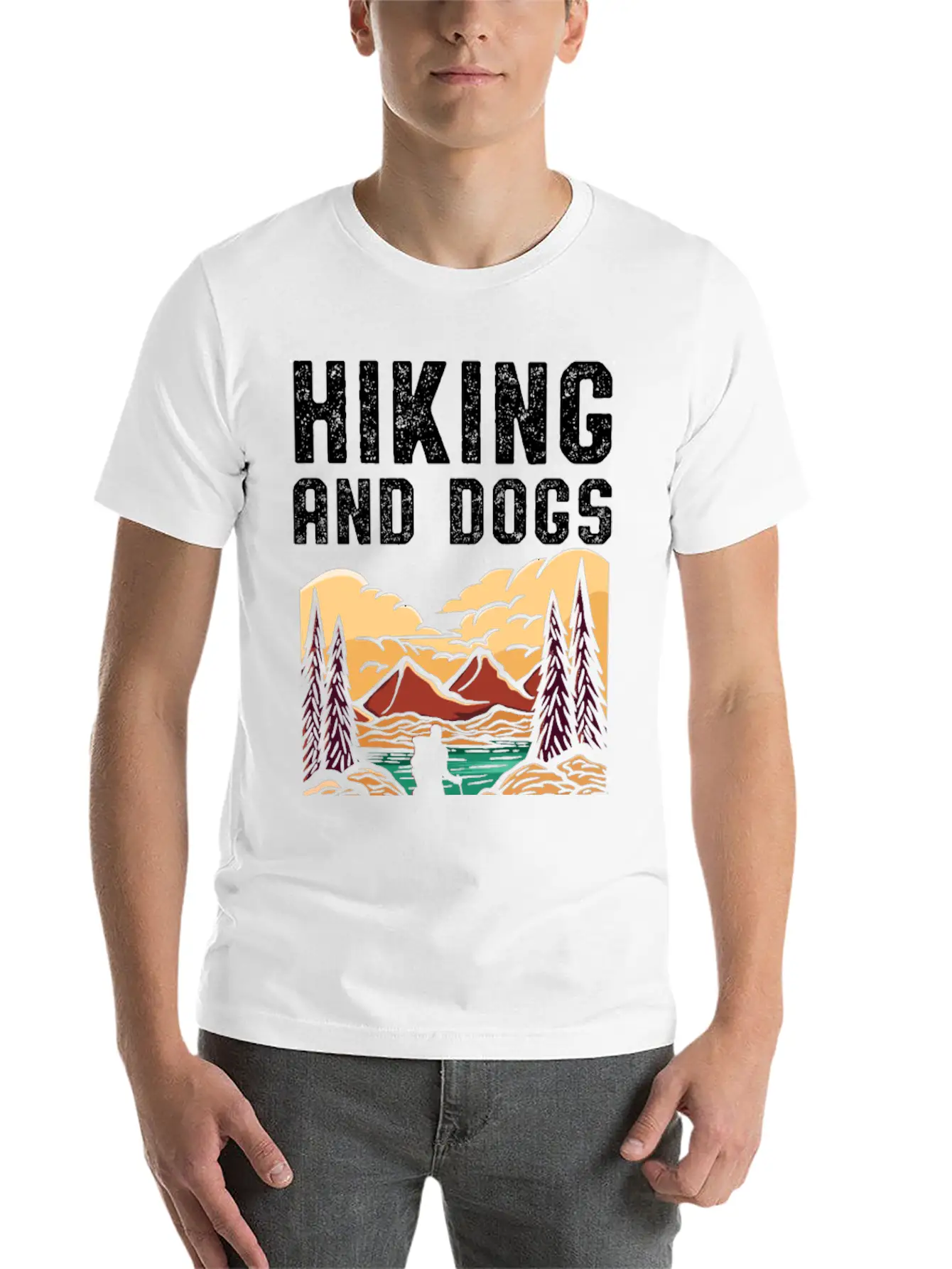 Hiking Stylish Everyday T-Shirt – Unisex Basic Cotton Tee