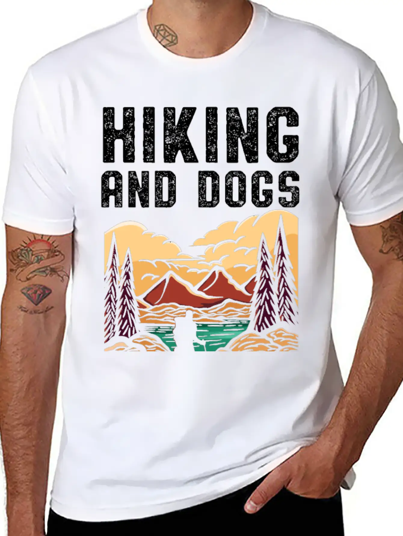 Hiking Stylish Everyday T-Shirt – Unisex Basic Cotton Tee