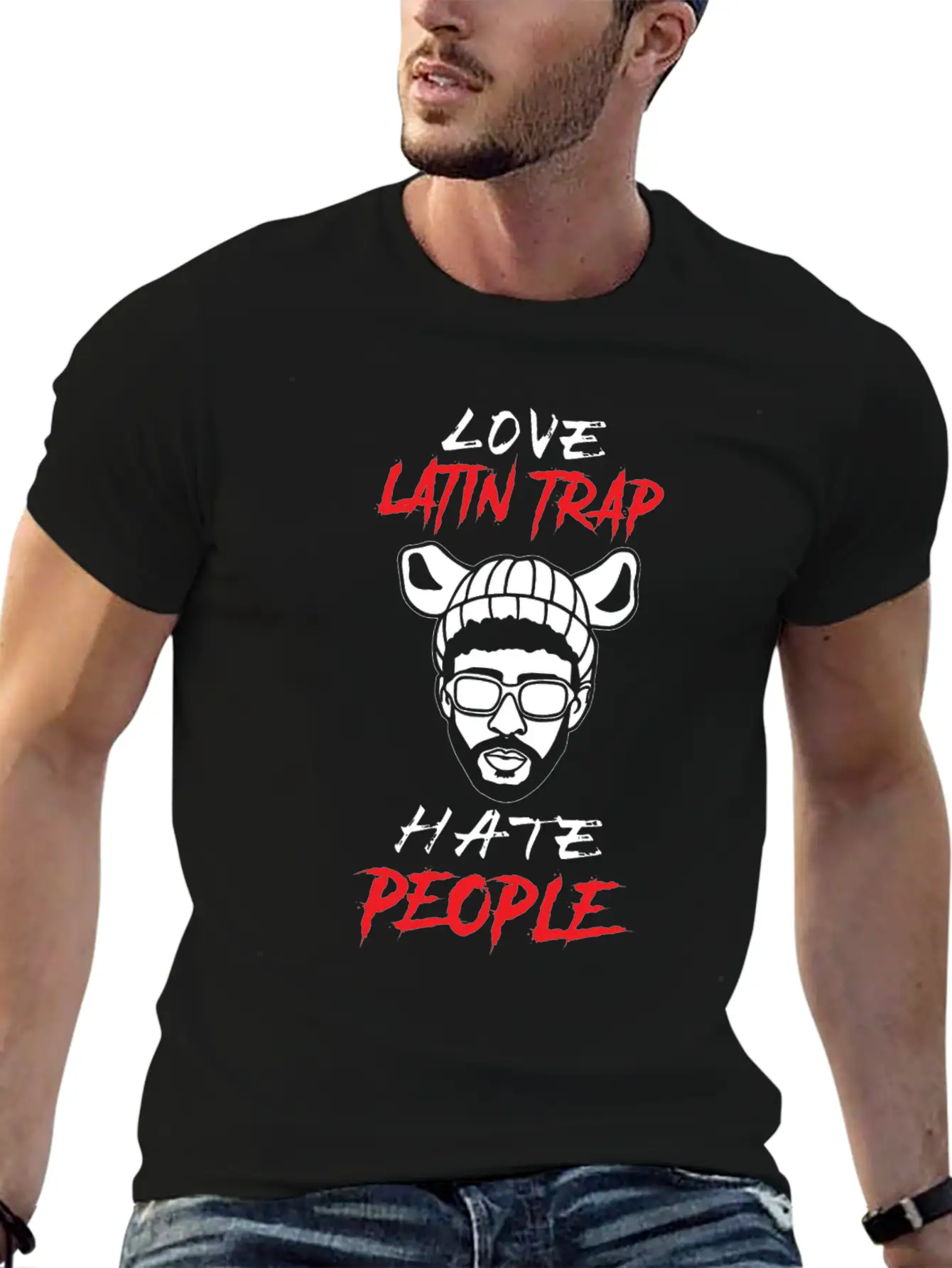 Hip Hop Latin Rap Stylish Everyday T-Shirt – Unisex Basic Cotton Tee