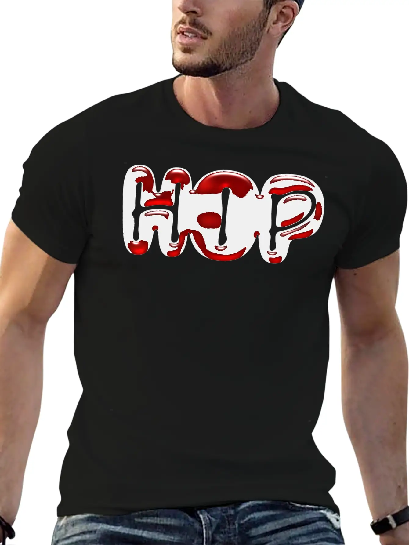 Hip Hop Lightweight Cotton T-Shirt – Daily Comfort Graphic Shirt