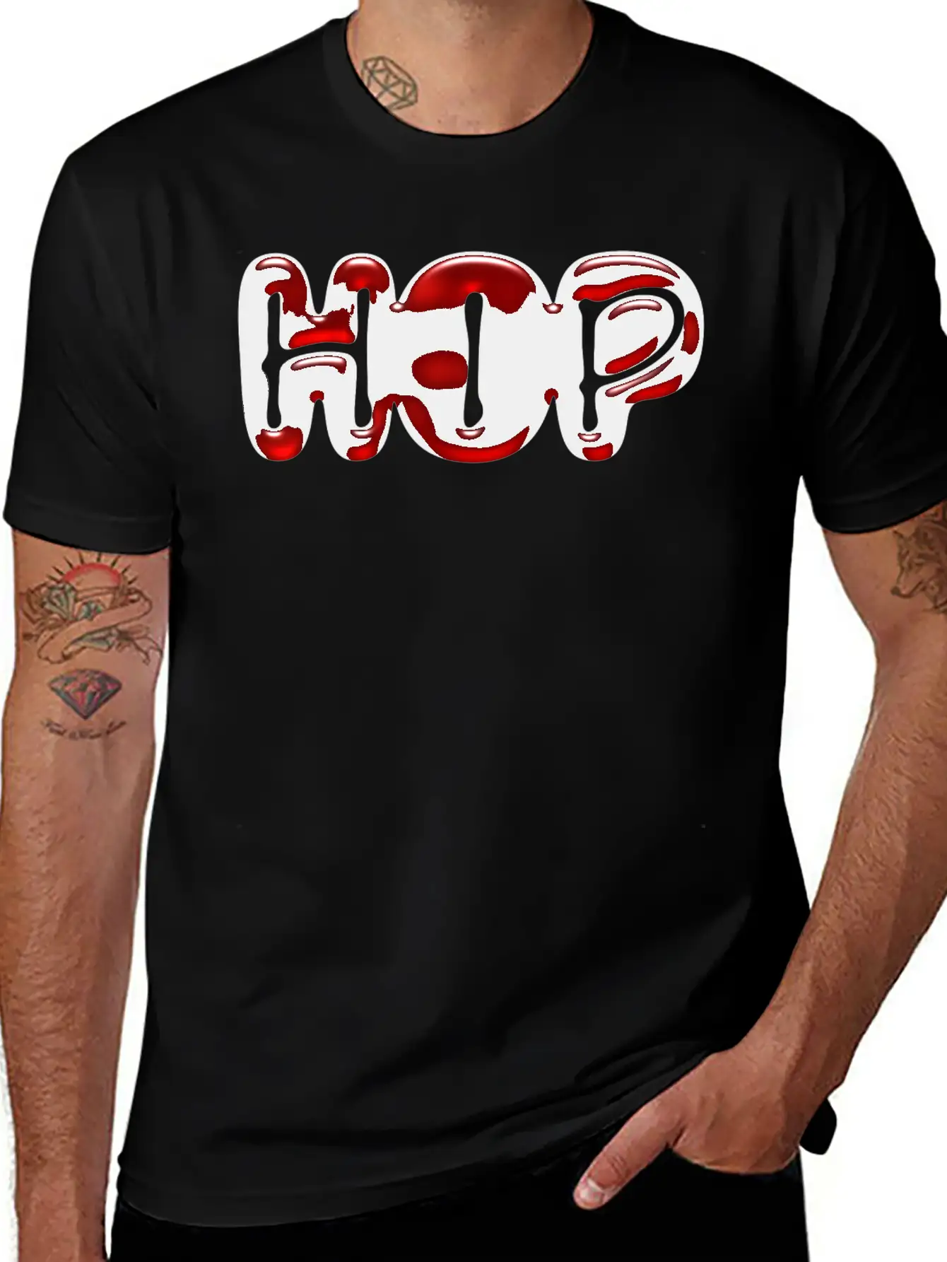 Hip Hop Lightweight Cotton T-Shirt – Daily Comfort Graphic Shirt