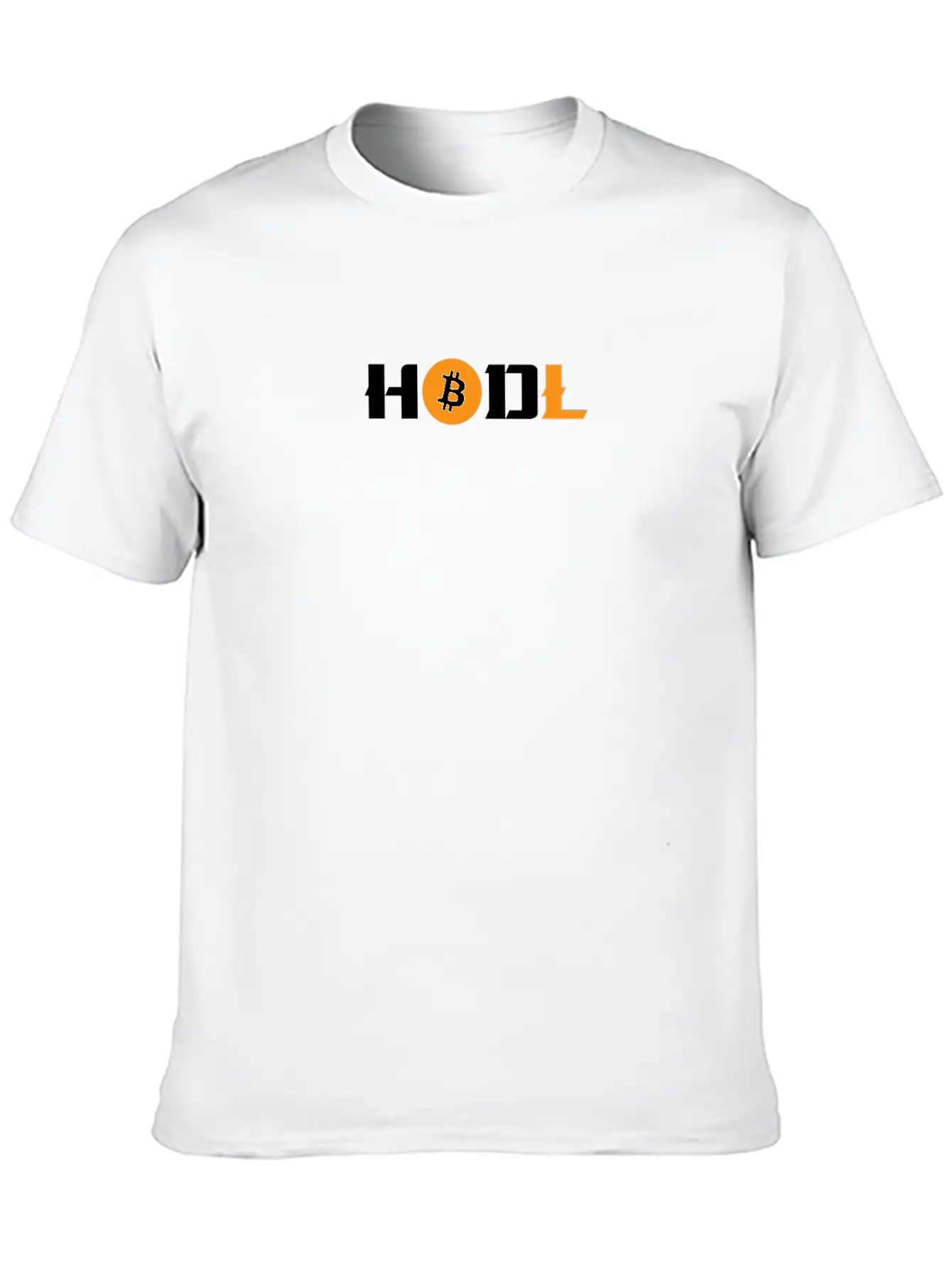 HODL Bitcoin - Crypto - Blockchain Stylish Everyday T-Shirt – Unisex Basic Cotton Tee