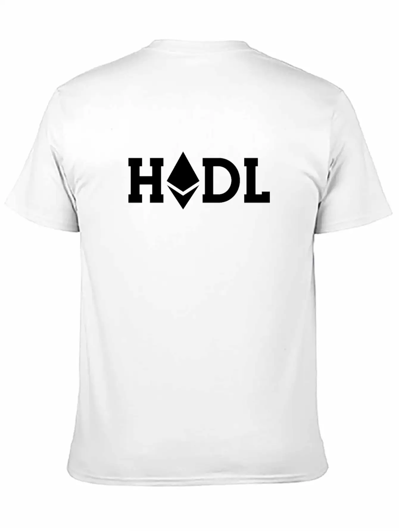 Hodl Ethereum Hodl Logo ETH Coin Freedom Crypto Classic Crew Neck Graphic Tee – Everyday Minimal Look