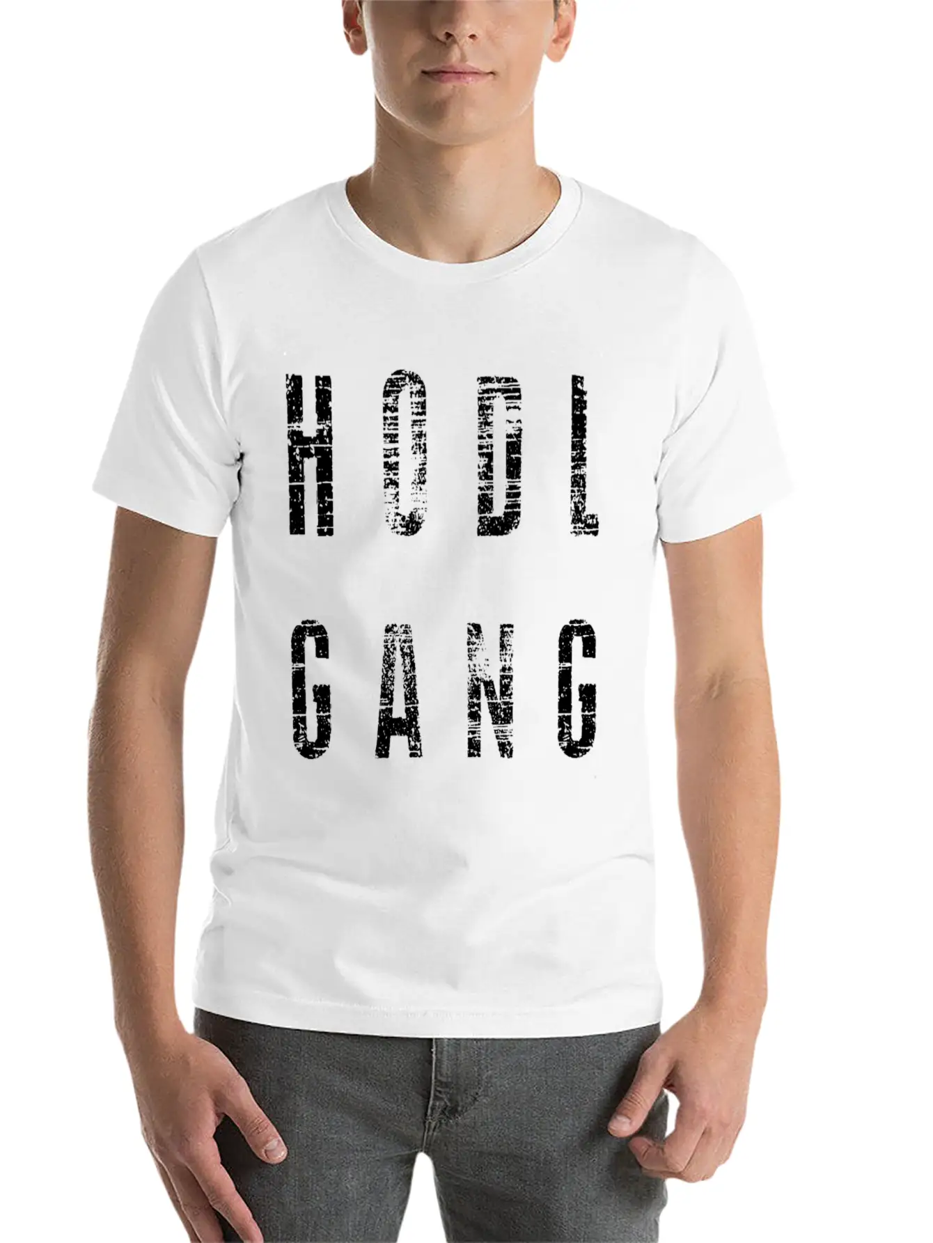 Hodl Gang Stylish Everyday T-Shirt – Unisex Basic Cotton Tee