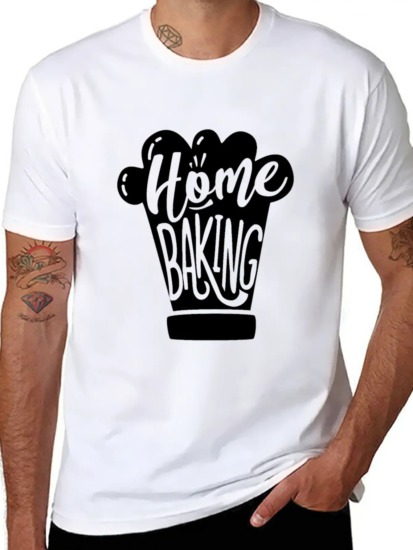 Home Baking Baker Basic Graphic T-Shirt – Daily Comfort In Soft Cotton