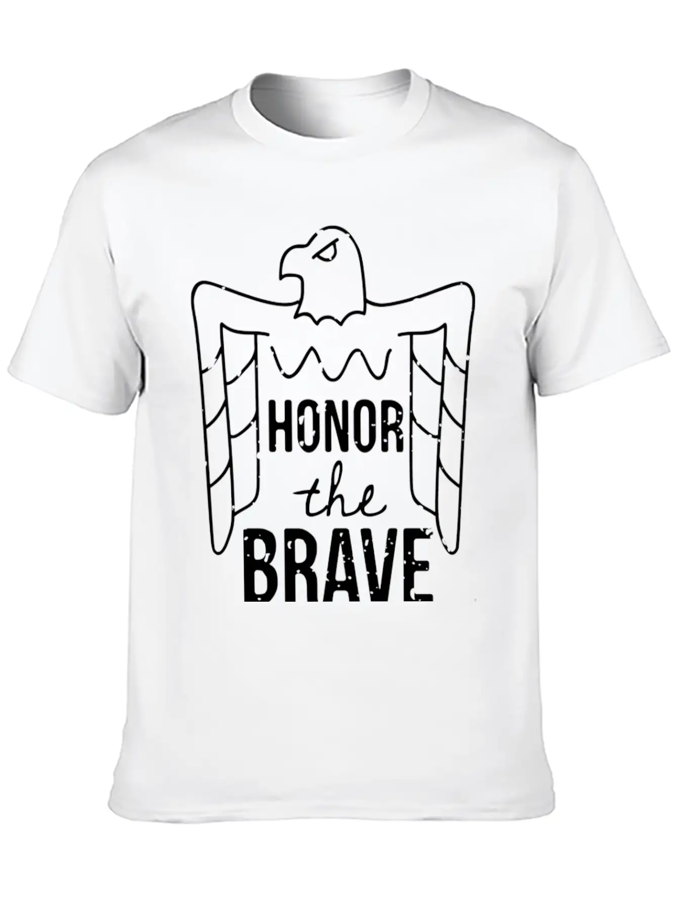 Honor The Brave Basic Graphic T-Shirt – Daily Comfort In Soft Cotton