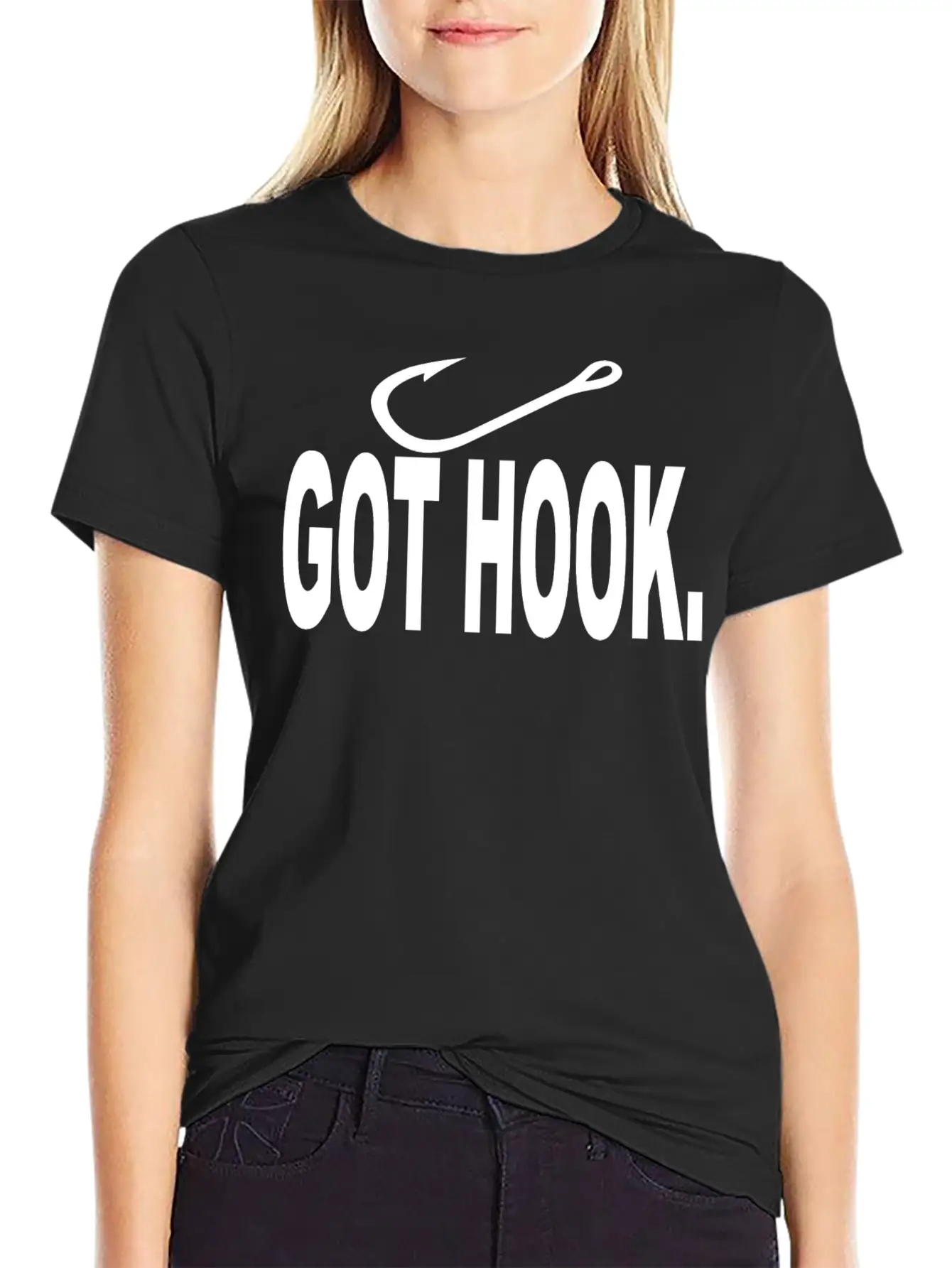 Hook It! Unisex Cotton Tee – Relaxed Fit For Any Occasion