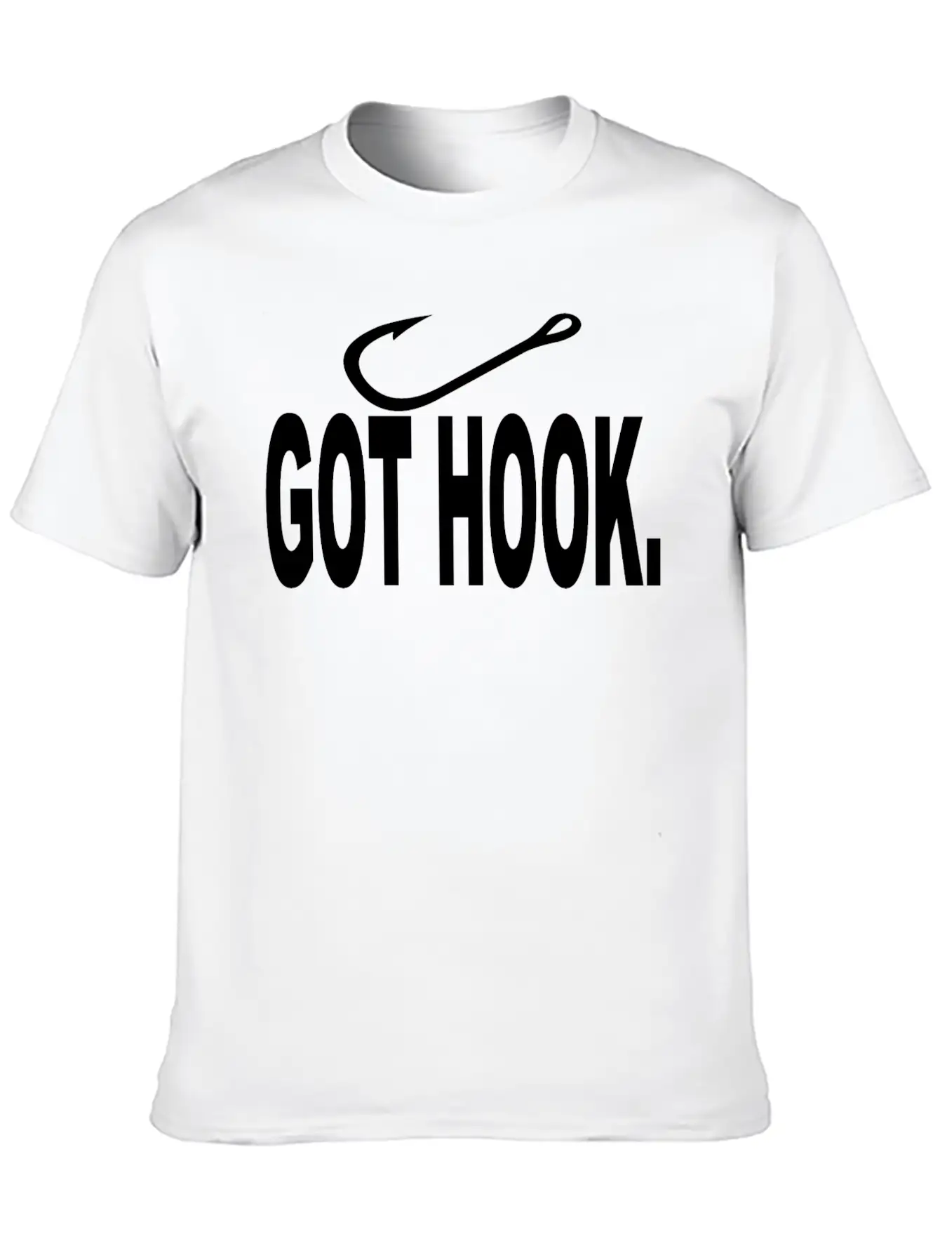 Hook It! Unisex Cotton Tee – Relaxed Fit For Any Occasion