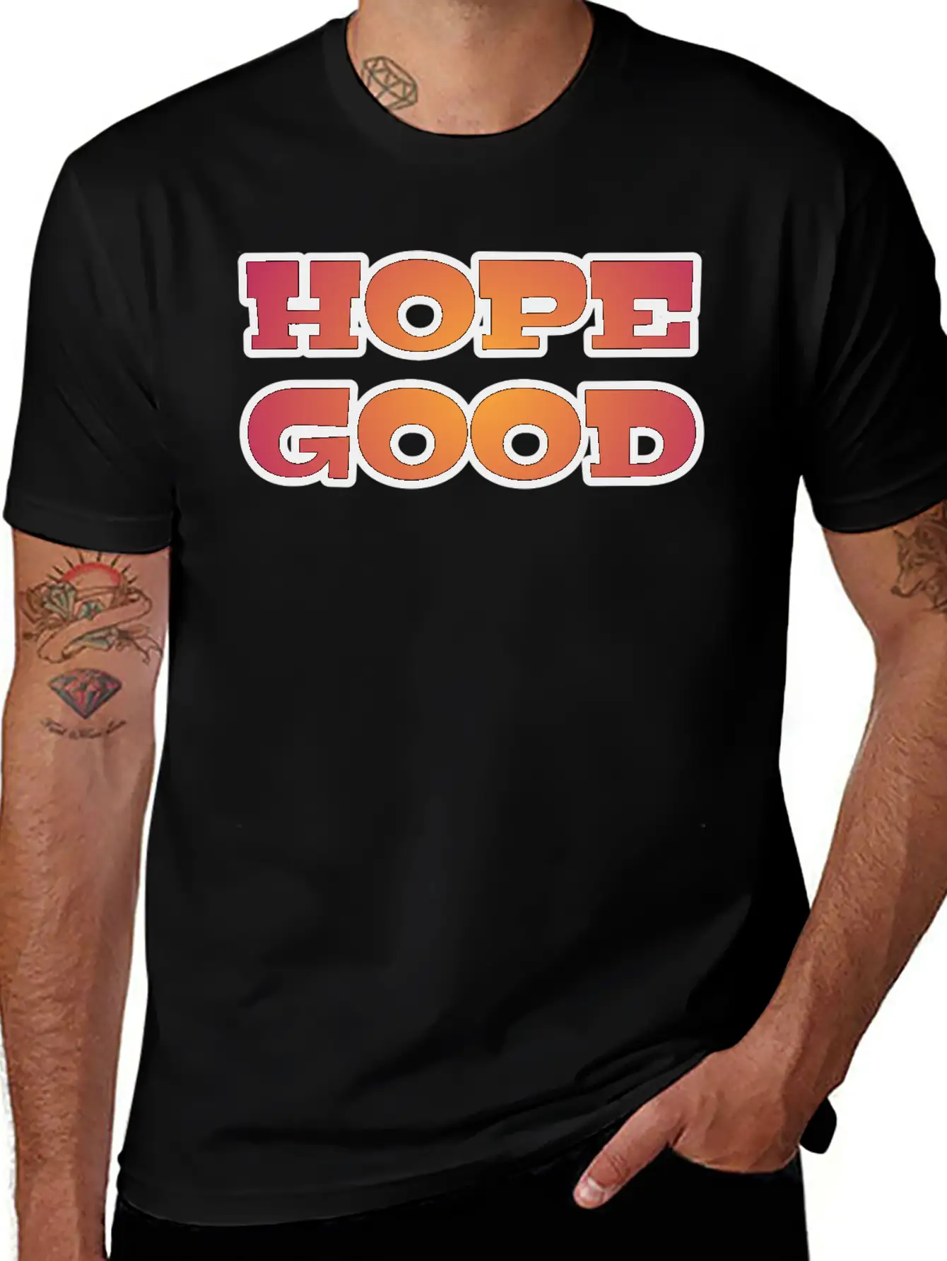 Hope Good Casual Graphic T-Shirt – Simple And Comfortable Daily Wear