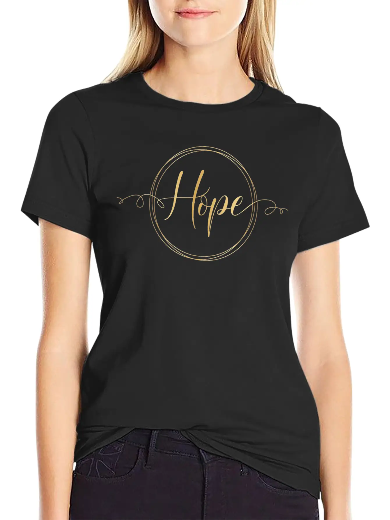 Hope Positive Motivation Stylish Everyday T-Shirt – Unisex Basic Cotton Tee