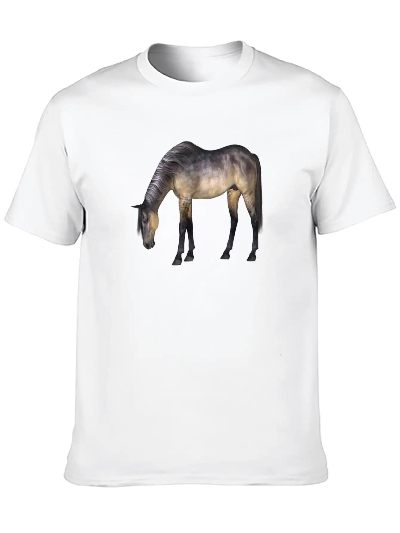 Horse Basic Graphic T-Shirt – Daily Comfort In Soft Cotton