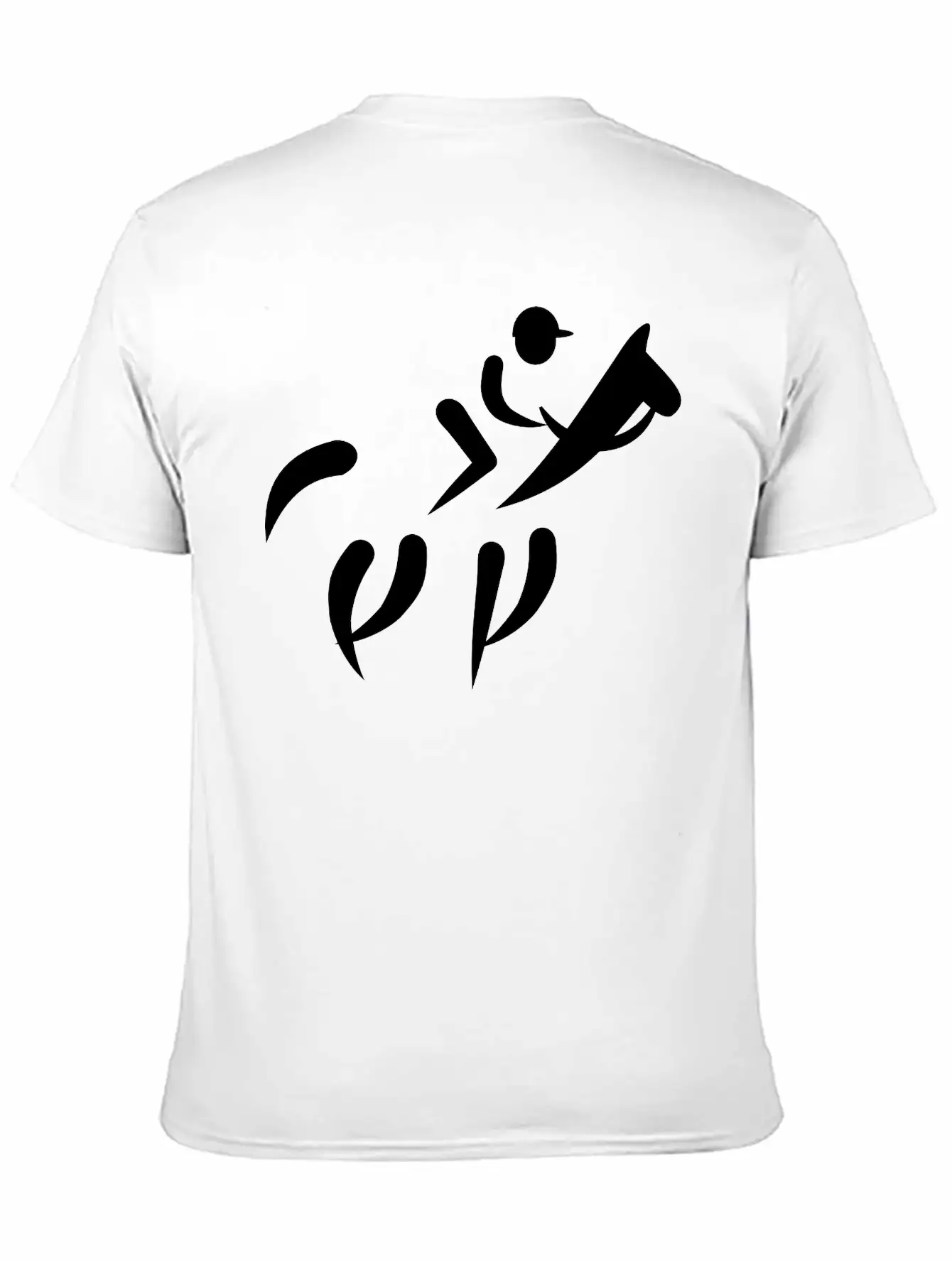 Horse Racing Basic Graphic T-Shirt – Daily Comfort In Soft Cotton