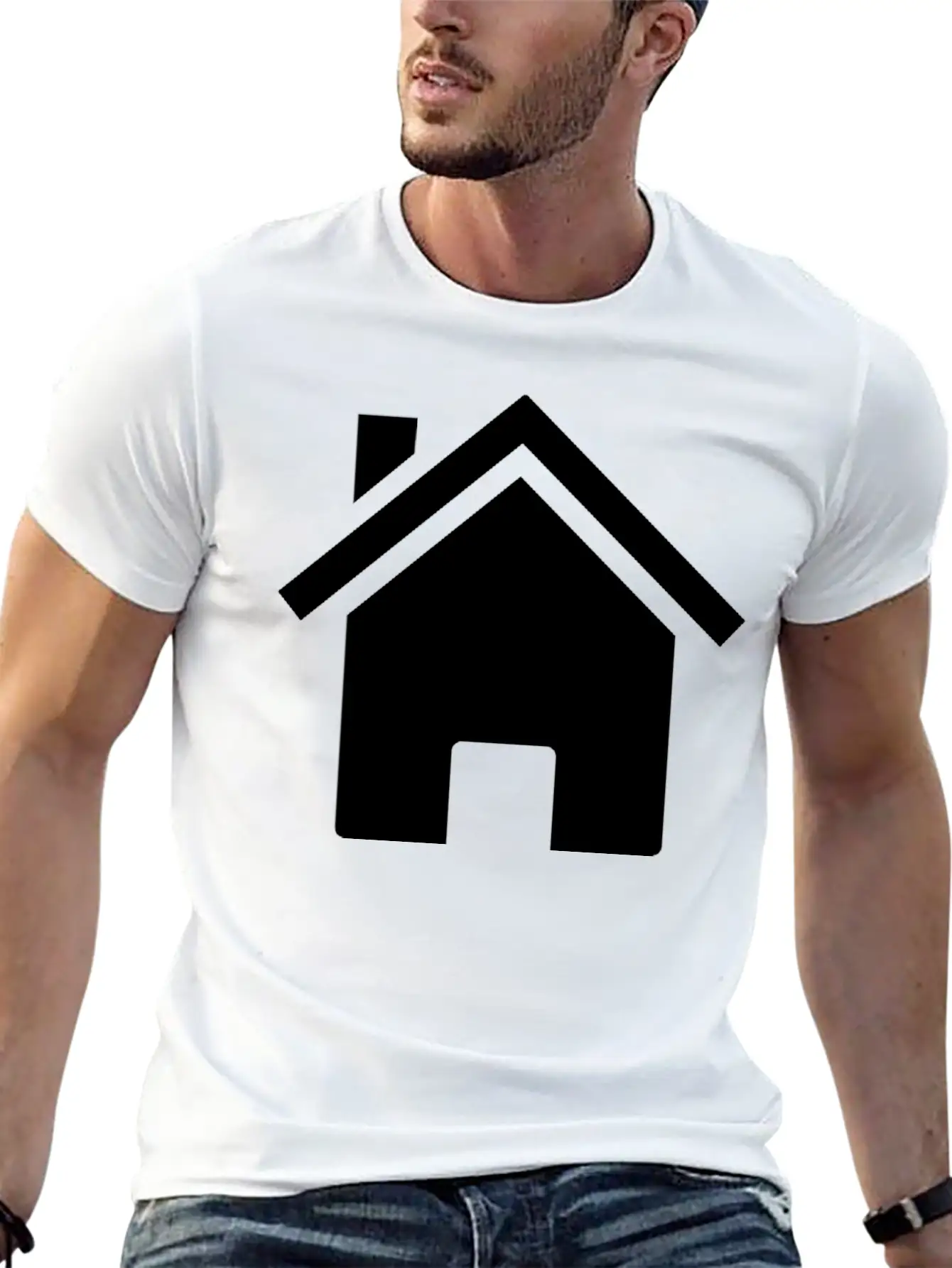 House Stylish Everyday T-Shirt – Unisex Basic Cotton Tee