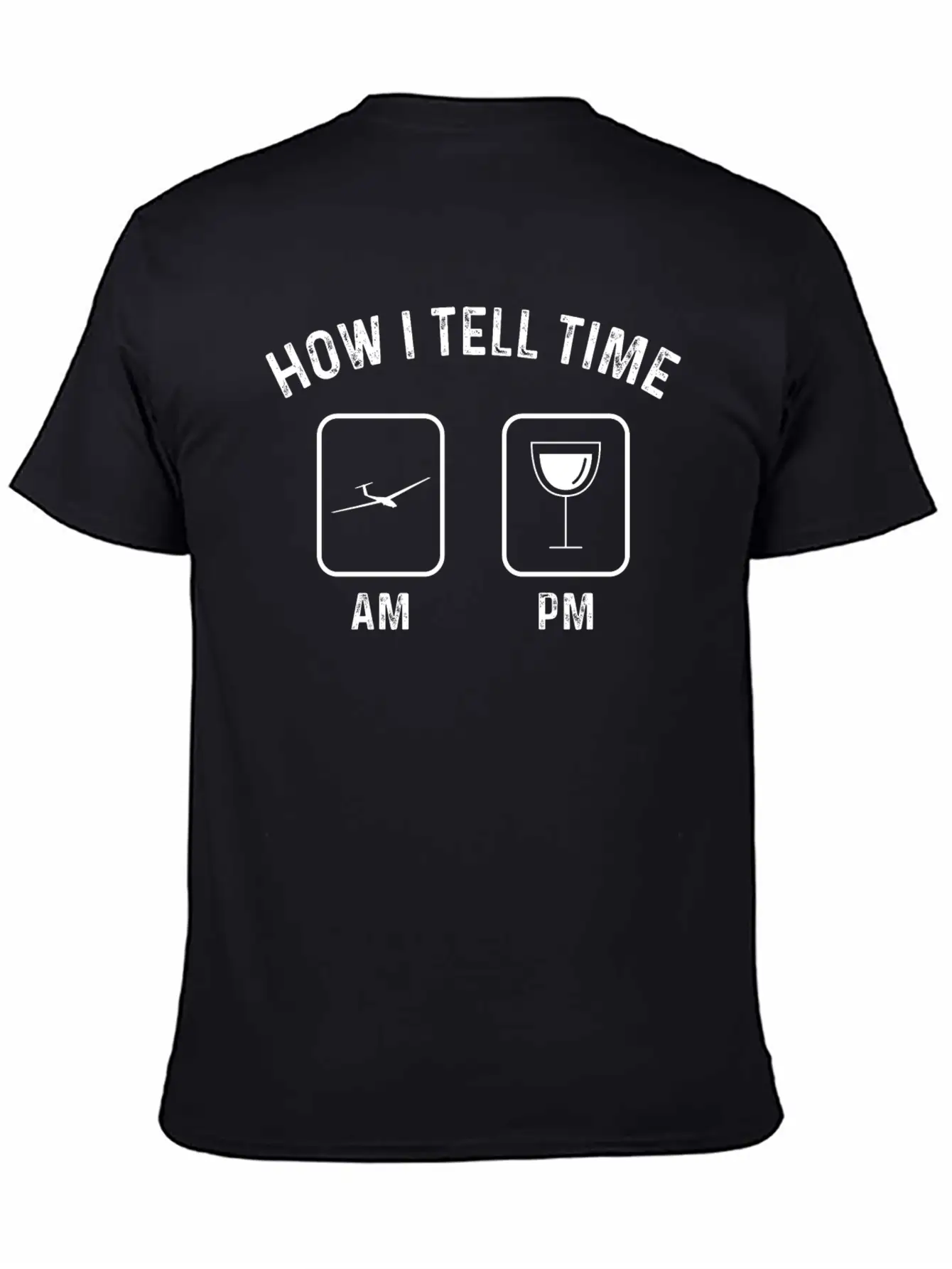 How I Tell Time Am Pm 2 - (B) Basic Graphic T-Shirt – Daily Comfort In Soft Cotton
