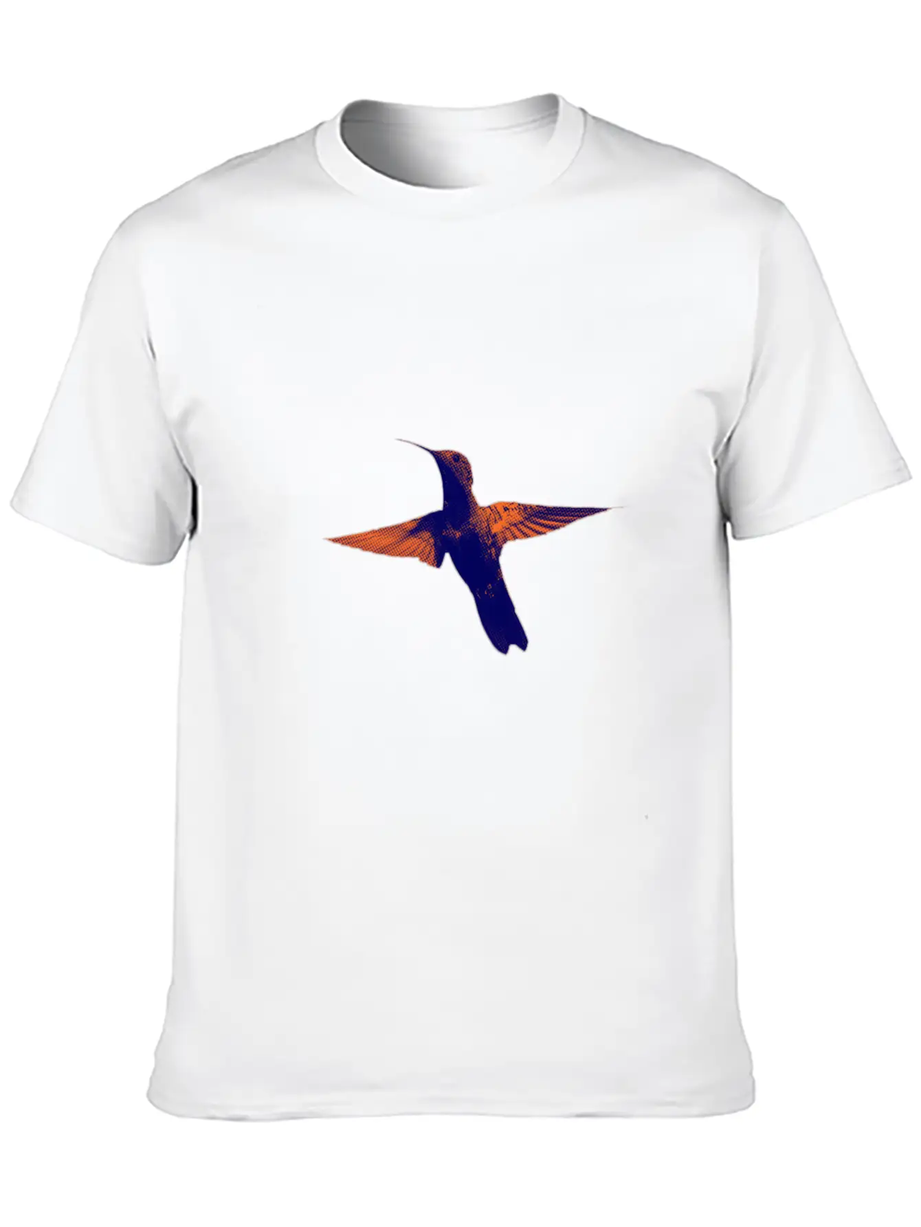 Hummingbird Exotic Art Bird Nature Fly Cool Gift Basic Graphic T-Shirt – Daily Comfort In Soft Cotton