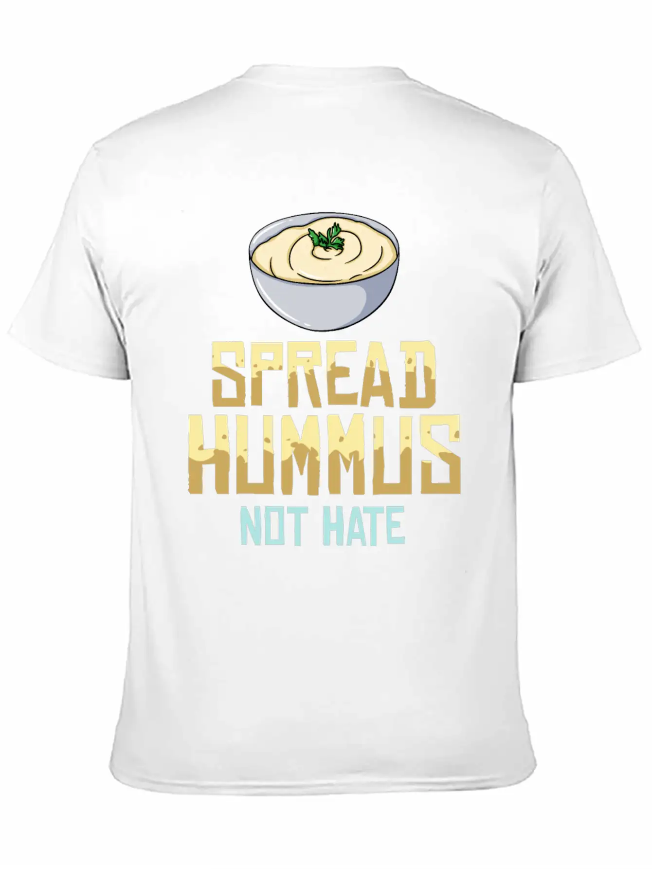 Hummus Healthy Gift Recipes Black Bean Breathable Graphic T-Shirt – Perfect For Casual Days