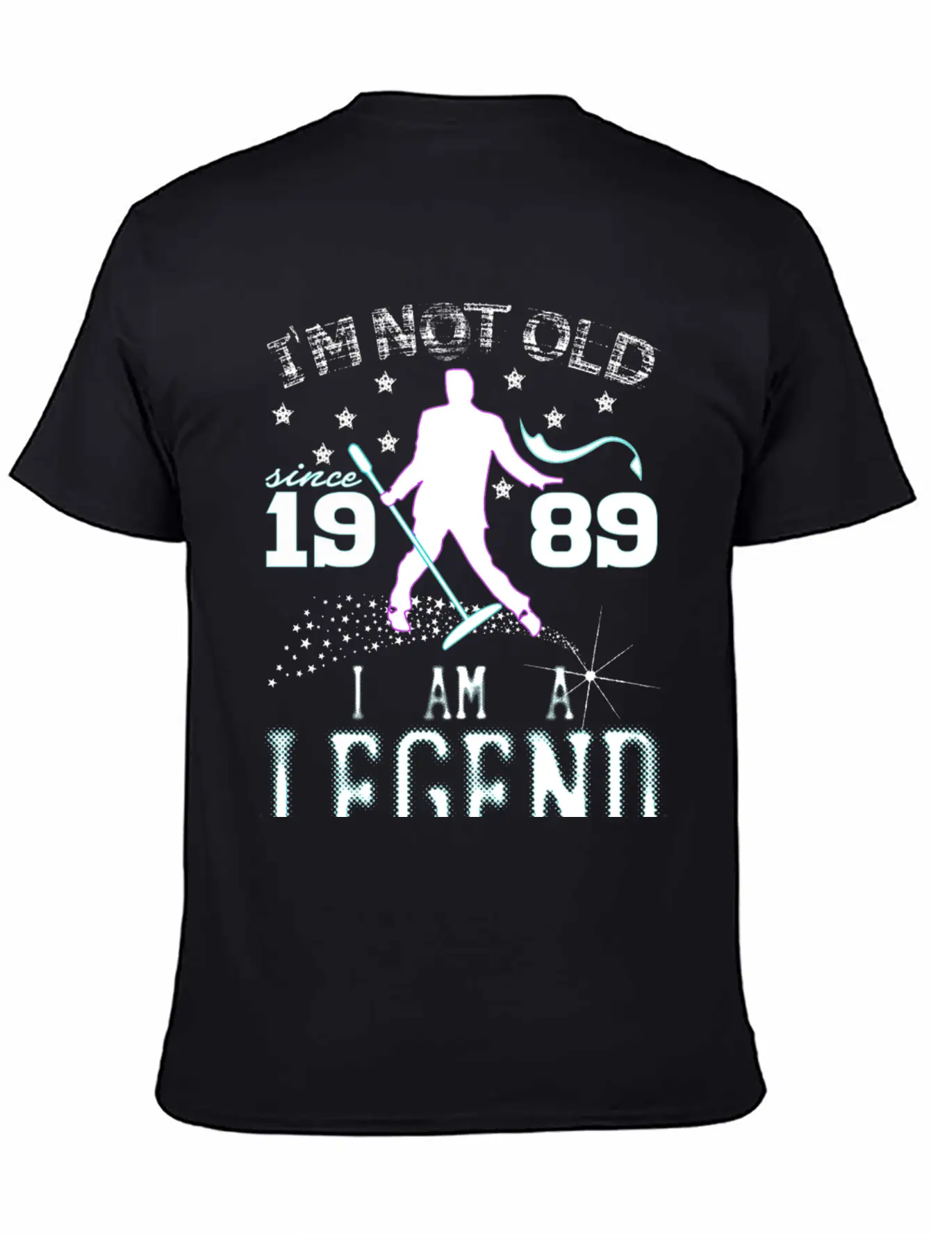 I AM A LEGEND-1989 Stylish Everyday T-Shirt – Unisex Basic Cotton Tee