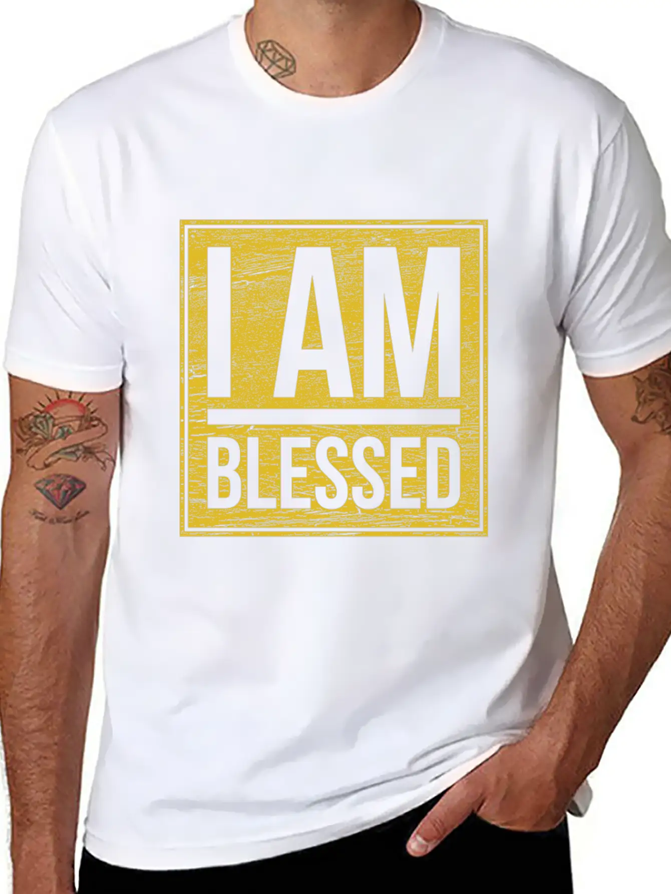 I Am Blessed Stylish Everyday T-Shirt – Unisex Basic Cotton Tee