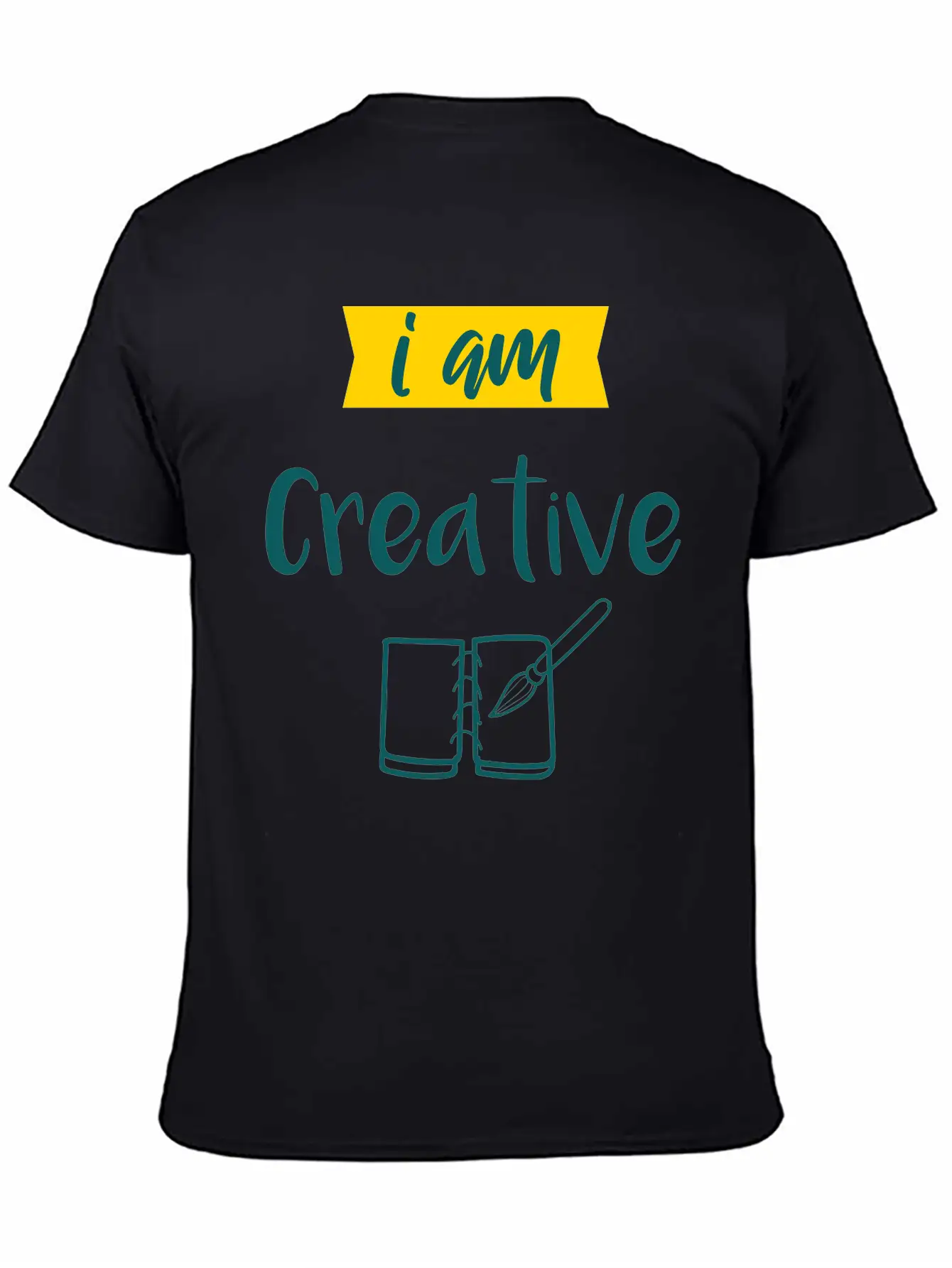 I Am Creative Maler Künstler Geschenk Unisex Casual T-Shirt – Clean Design For Daily Comfort