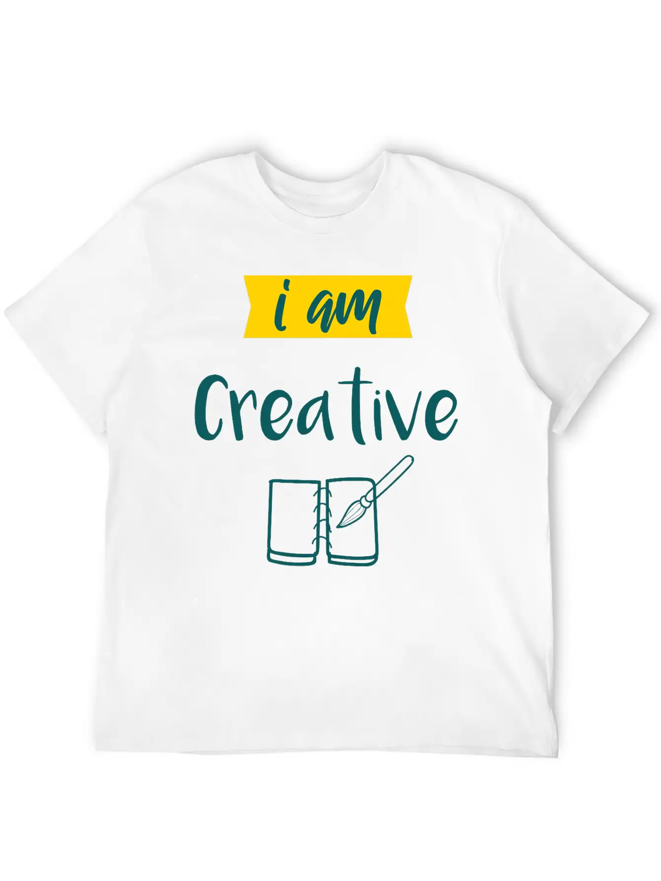 I Am Creative Maler Künstler Geschenk Unisex Casual T-Shirt – Clean Design For Daily Comfort
