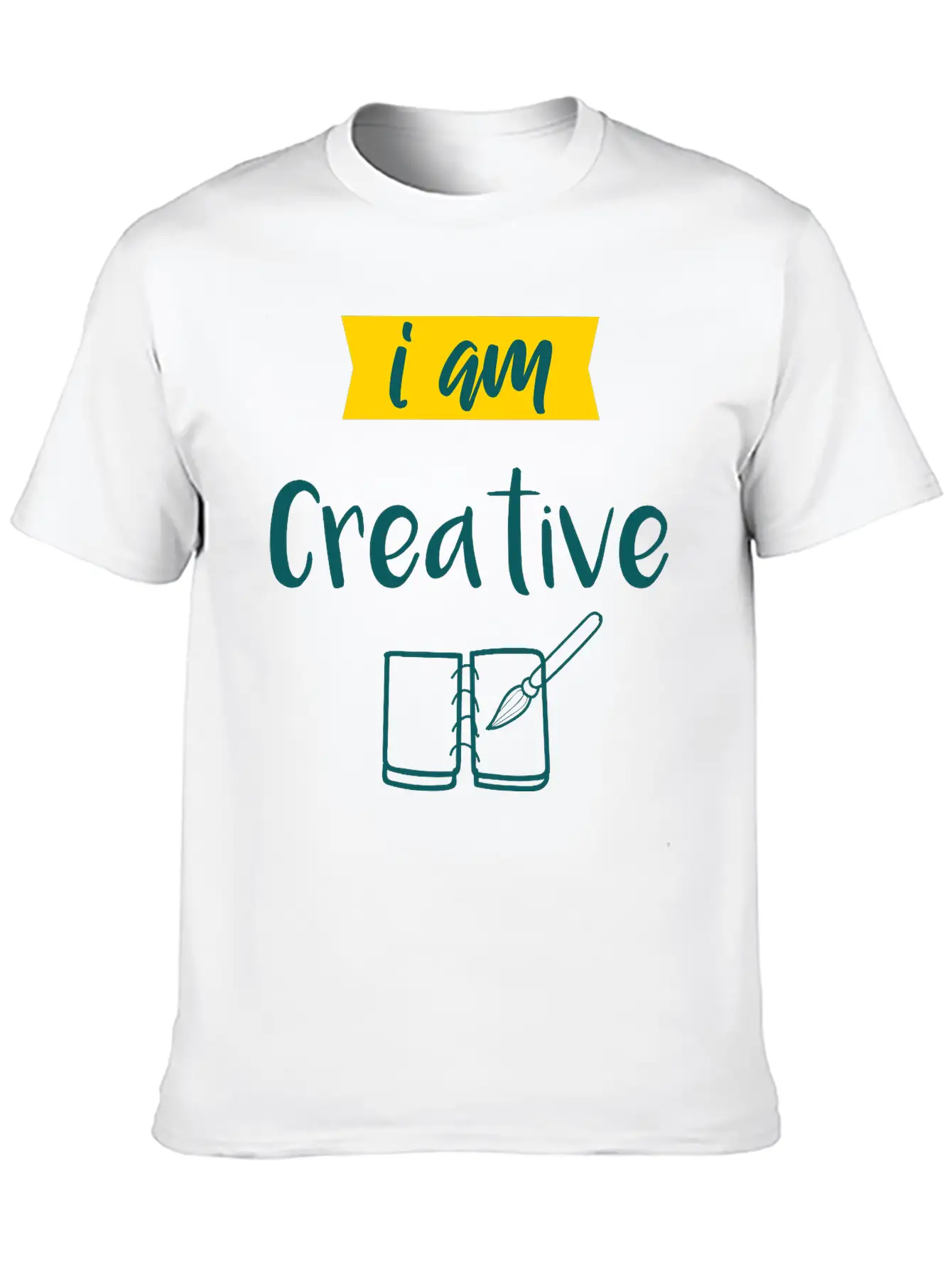 I Am Creative Maler Künstler Geschenk Unisex Casual T-Shirt – Clean Design For Daily Comfort