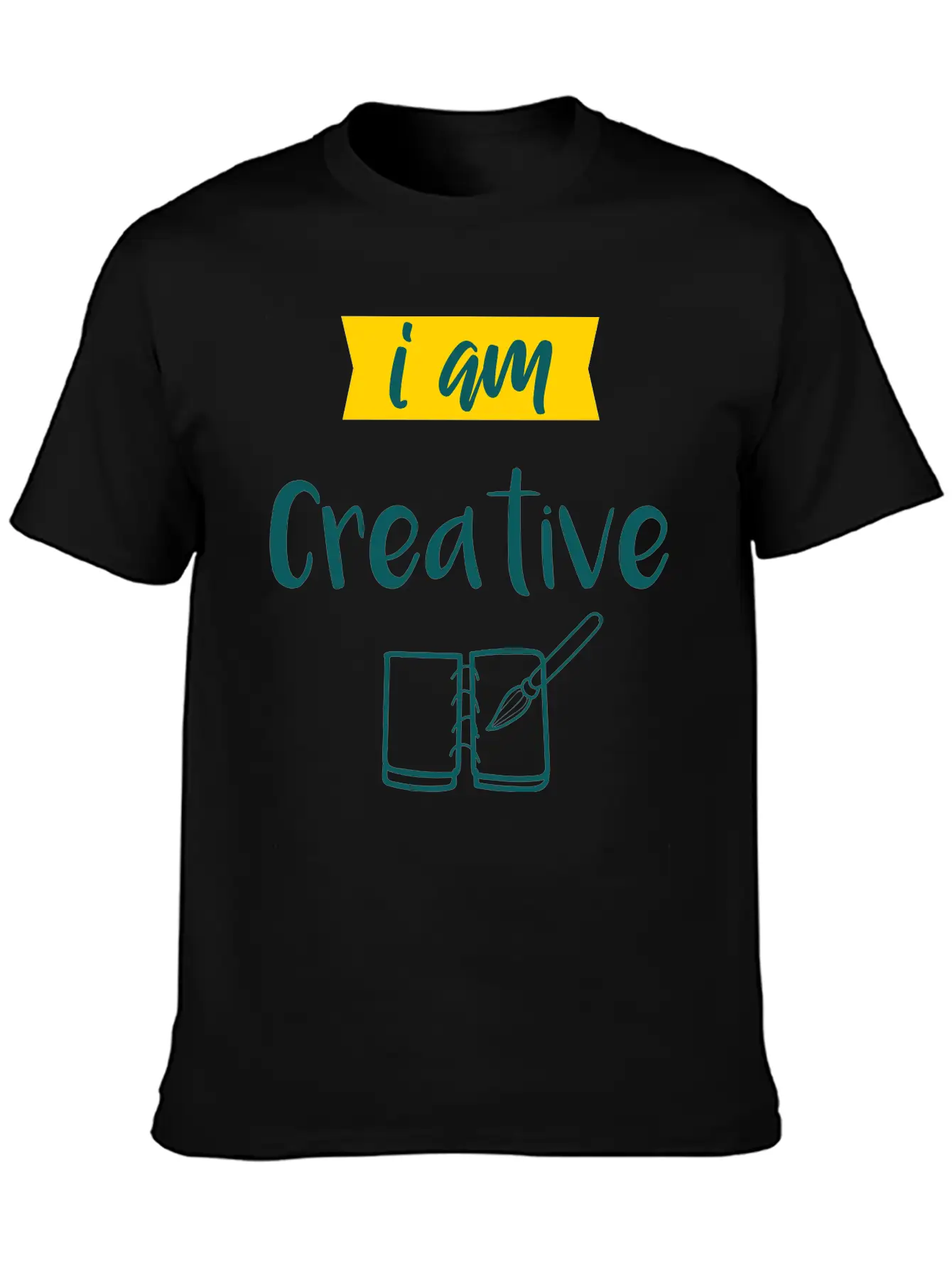 I Am Creative Maler Künstler Geschenk Unisex Casual T-Shirt – Clean Design For Daily Comfort
