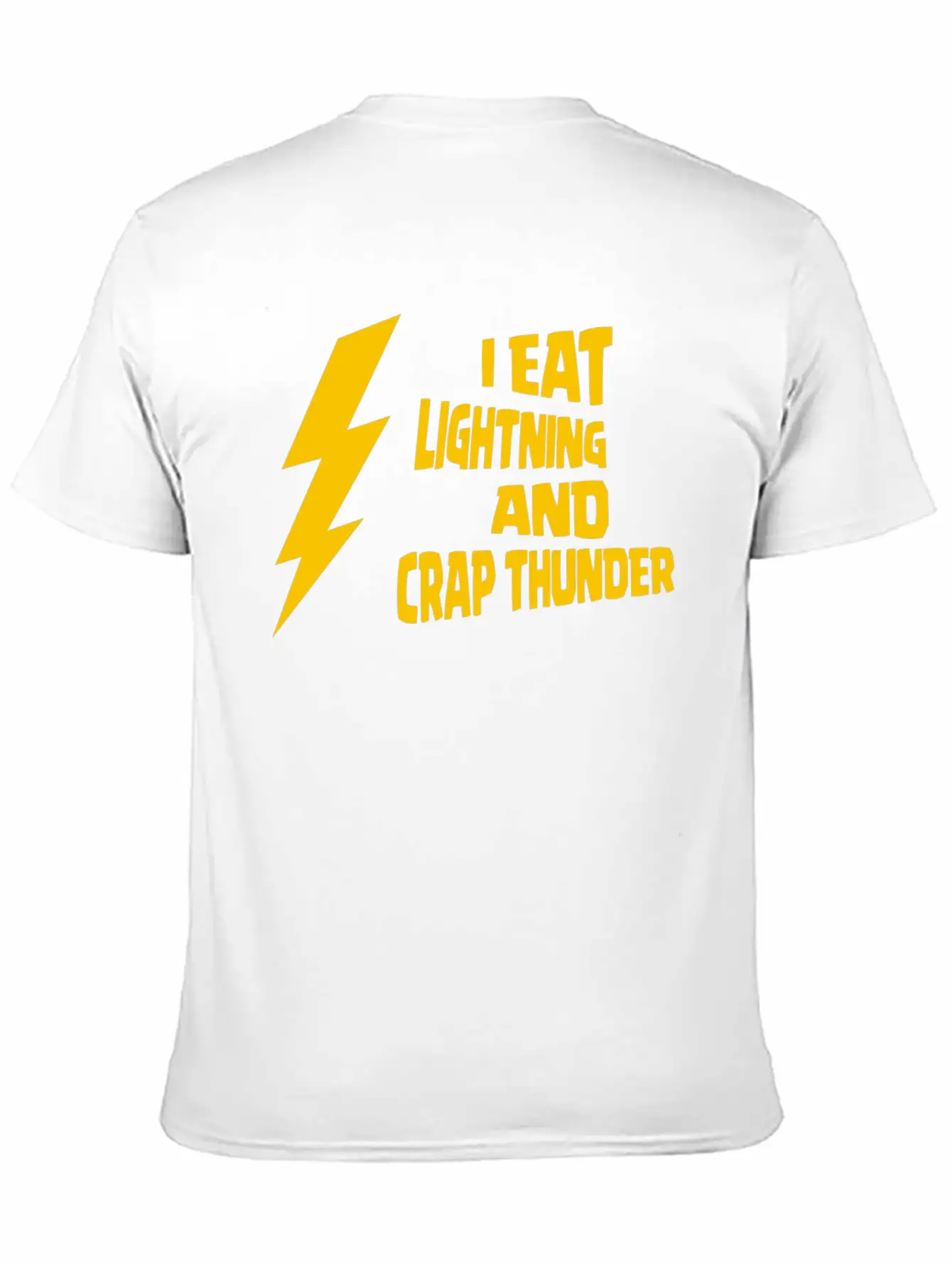 I Eat Lightning And Crap Thunder Relaxed Everyday Tee – Lightweight And Durable Cotton