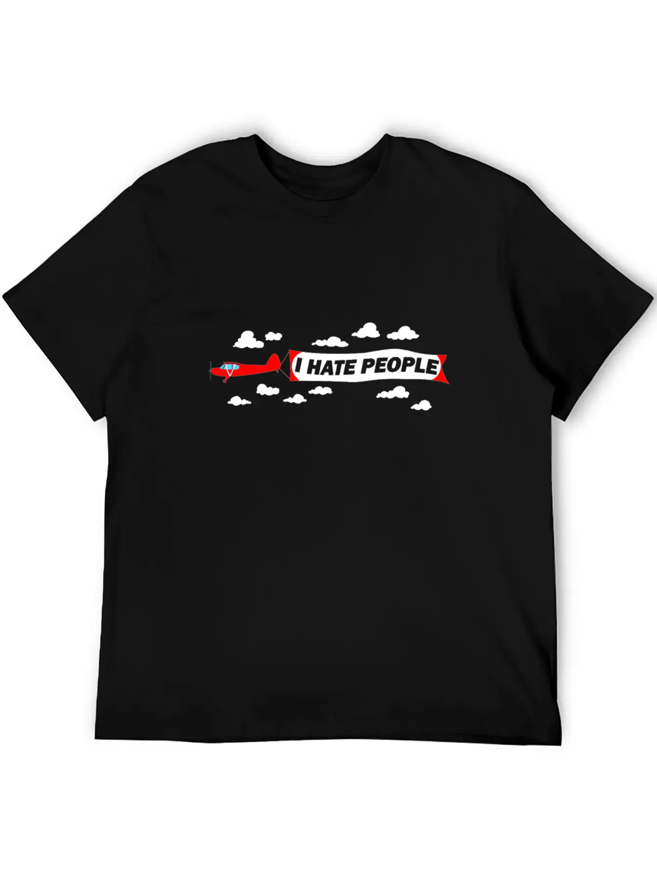 I Hate People Gift Classic Cotton Tee – Unisex Comfort For Any Season