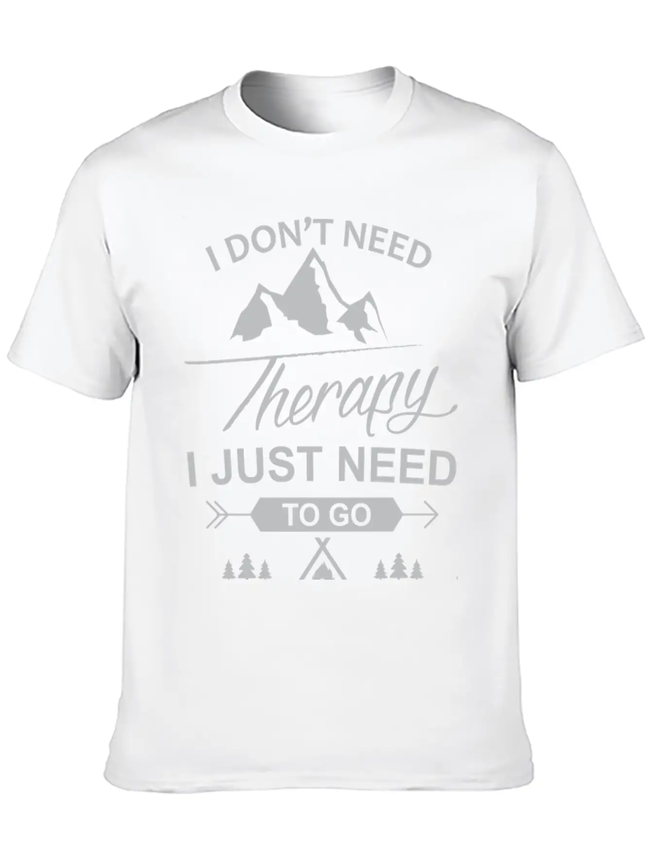 I Just Need Therapy Basic Graphic T-Shirt – Daily Comfort In Soft Cotton