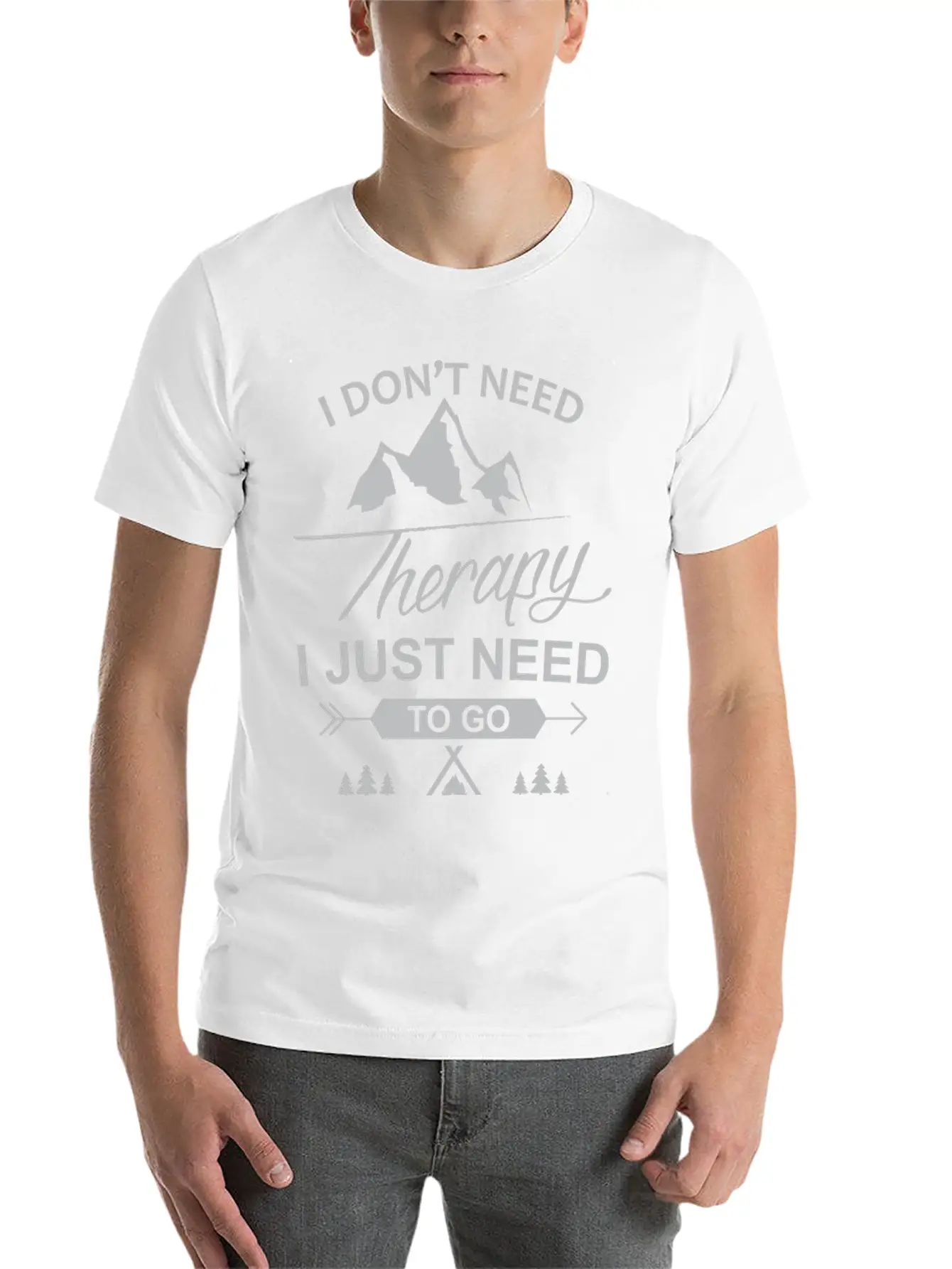 I Just Need Therapy Basic Graphic T-Shirt – Daily Comfort In Soft Cotton