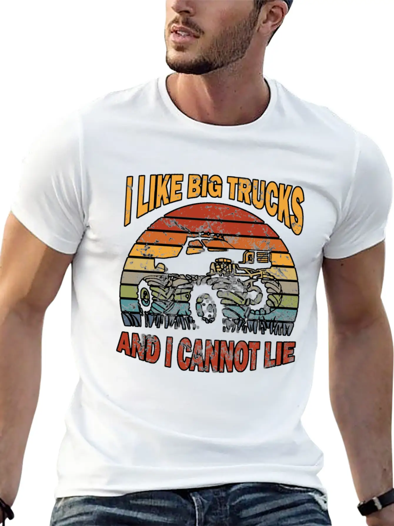 I Like Big Trucks And I Cannot Lie L Monstertruck Classic Cotton Tee – Unisex Comfort For Any Season
