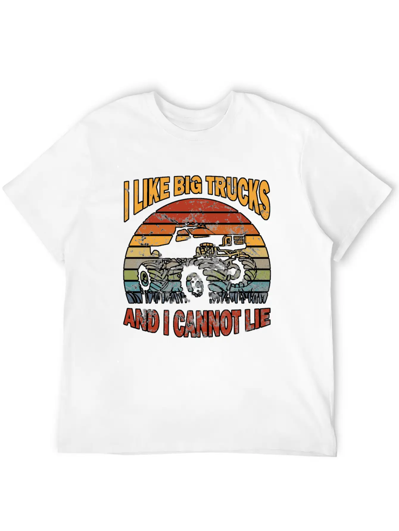I Like Big Trucks And I Cannot Lie L Monstertruck Classic Cotton Tee – Unisex Comfort For Any Season
