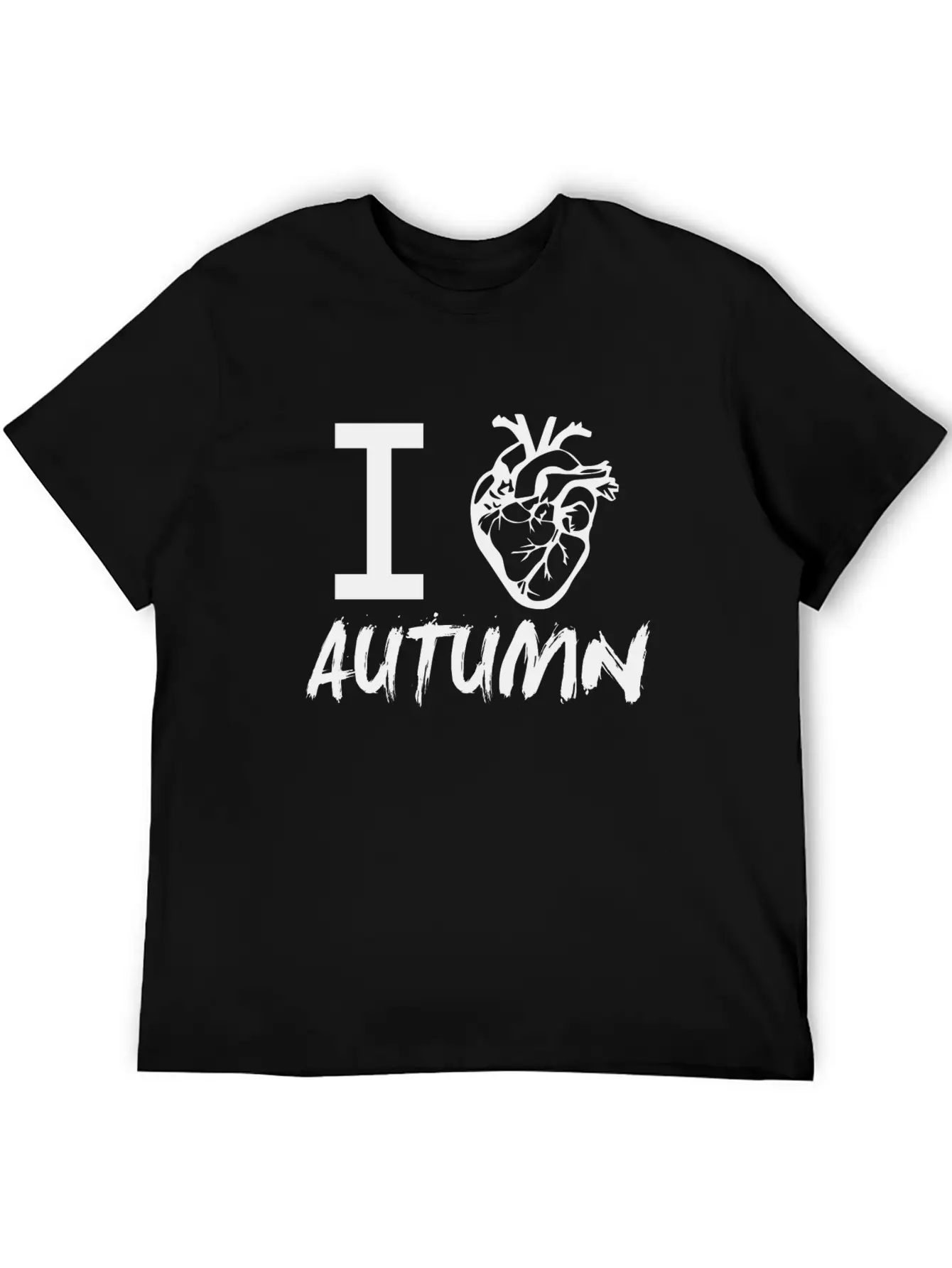 I Love Autumn Simple Everyday Graphic Tee – Lightweight Summer Wear