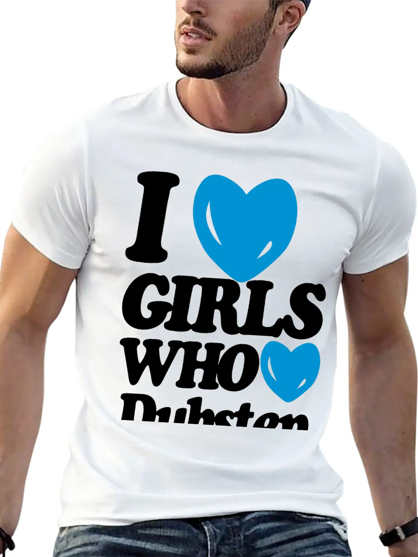 I Love Girls Who Love Dubstep (Classic) Basic Graphic T-Shirt – Daily Comfort In Soft Cotton