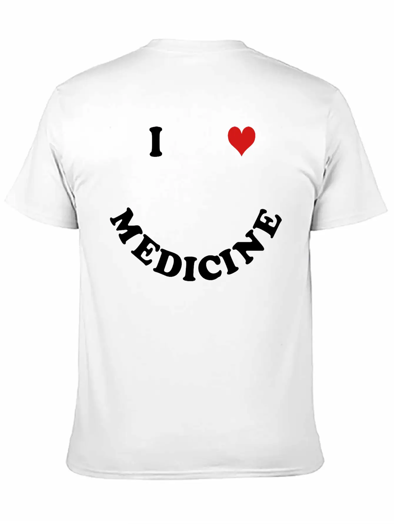 I Love Medicine Basic Graphic T-Shirt – Daily Comfort In Soft Cotton