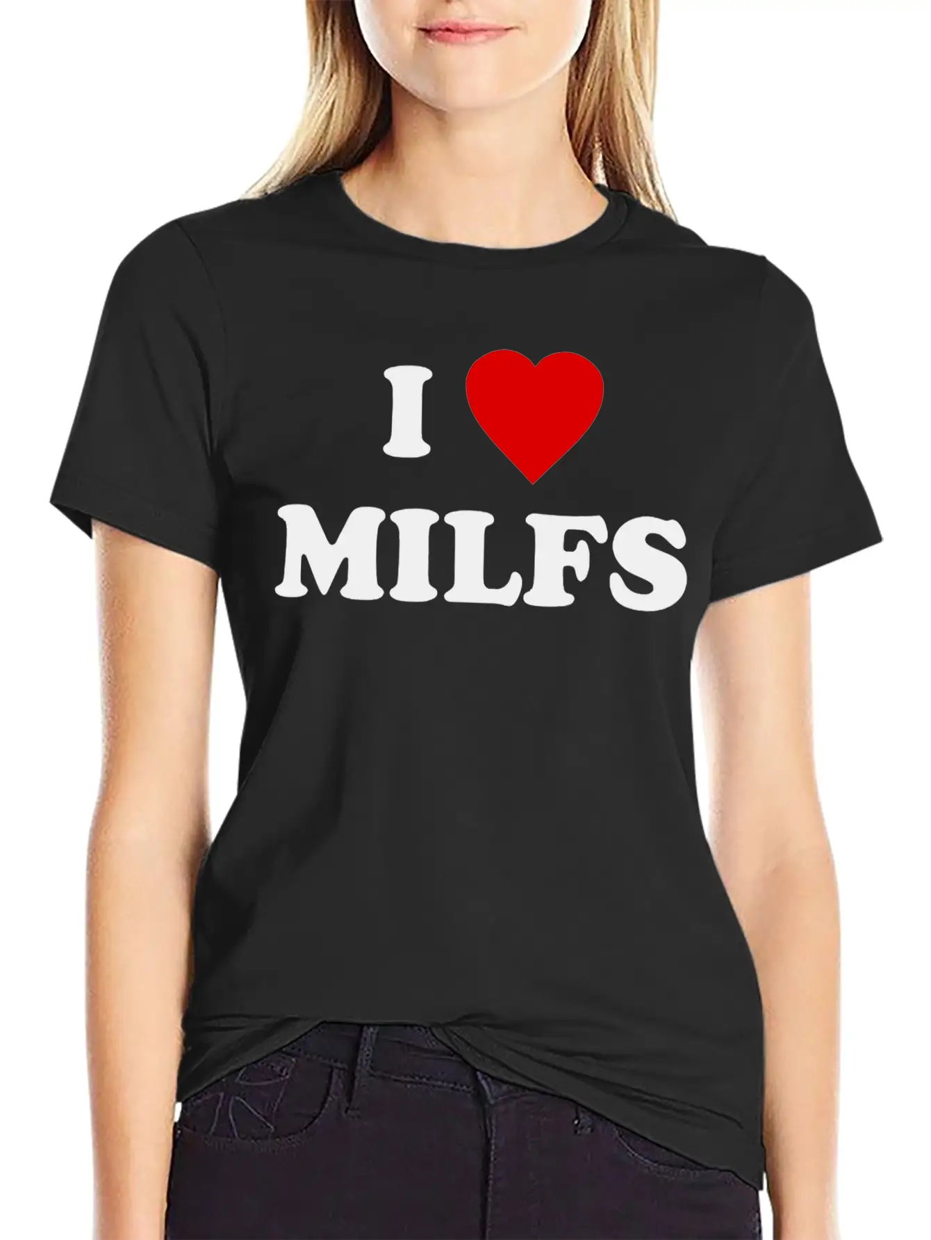 I Love Milfs Basic Graphic T-Shirt – Daily Comfort In Soft Cotton
