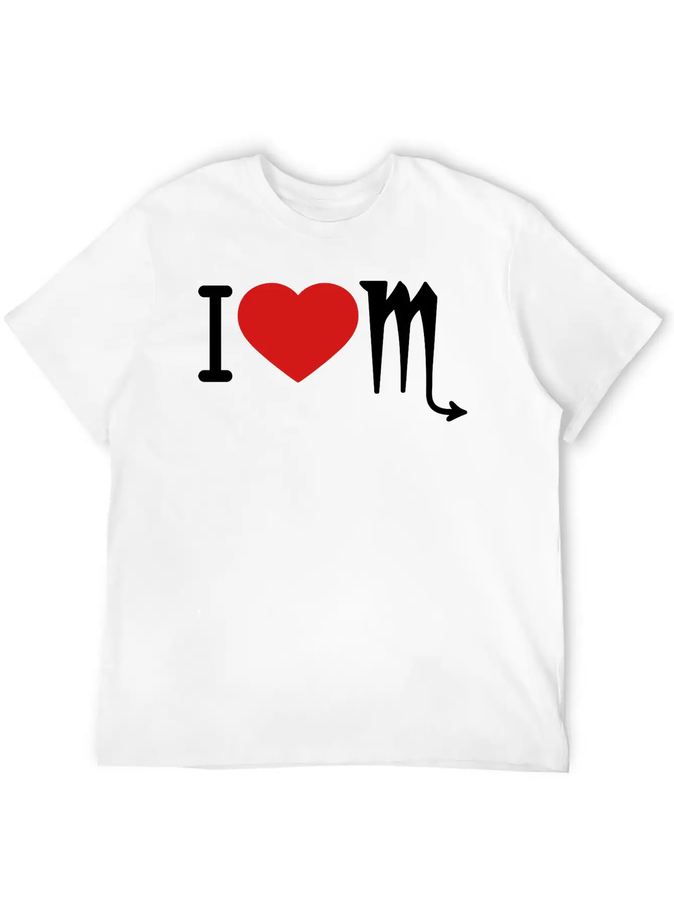 I Love Scorpio Stylish Everyday T-Shirt – Unisex Basic Cotton Tee