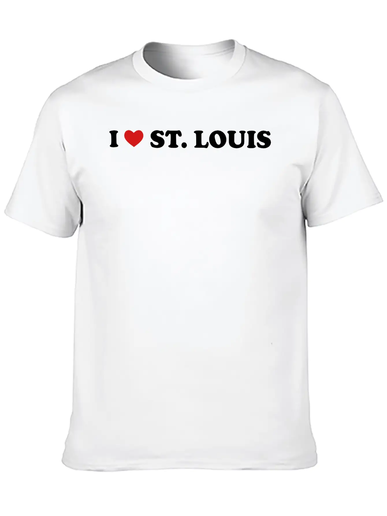 I Love St. Louis Stylish Everyday T-Shirt – Unisex Basic Cotton Tee