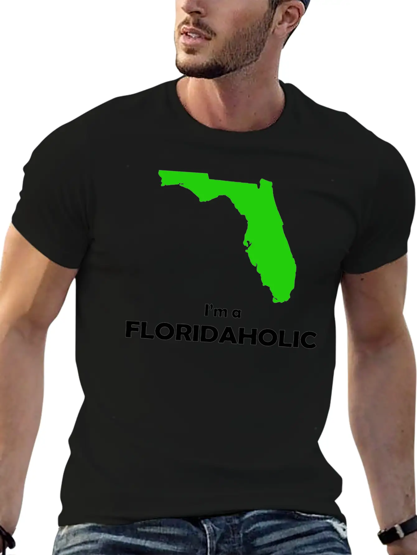 I M A Floridaholic Stylish Everyday T-Shirt – Unisex Basic Cotton Tee
