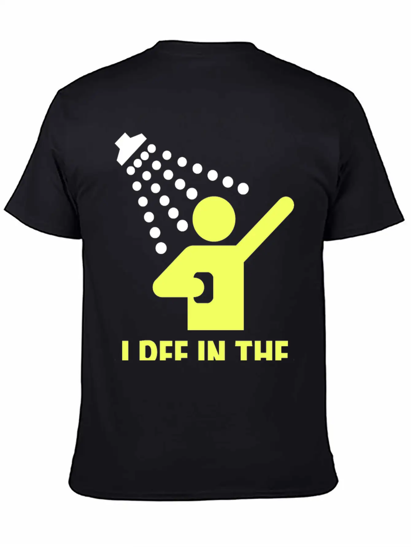 I Pee In The Shower Stylish Everyday T-Shirt – Unisex Basic Cotton Tee