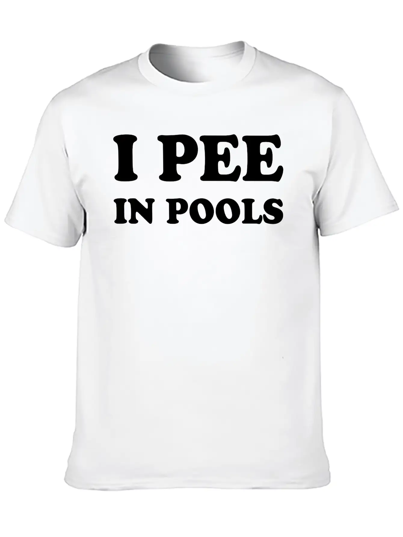 I Peel Pool Graphic Baby Y2K Tee, Humour T-Shirt Stylish Everyday T-Shirt – Unisex Basic Cotton Tee