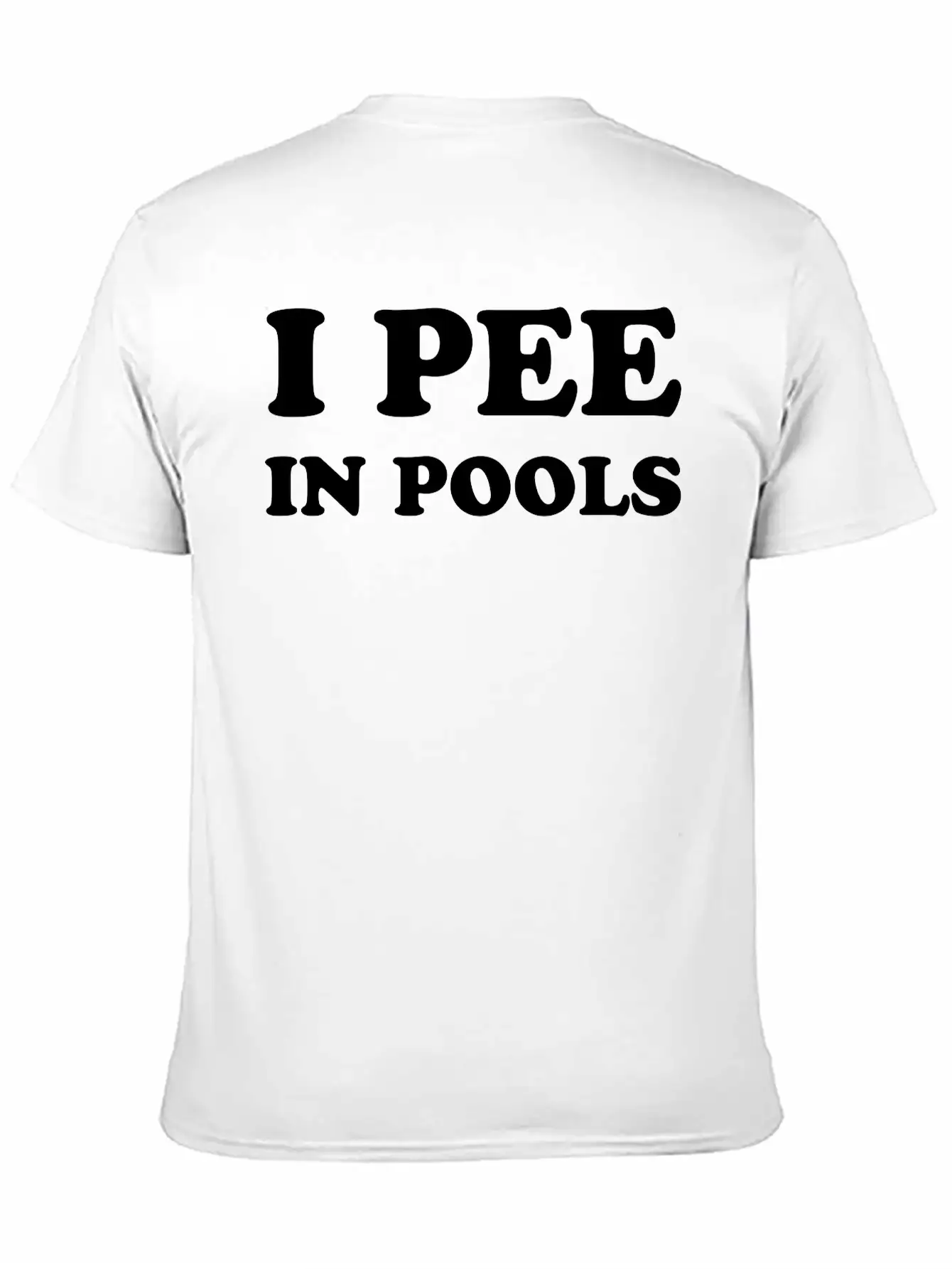 I Peel Pool Graphic Baby Y2K Tee, Humour T-Shirt Stylish Everyday T-Shirt – Unisex Basic Cotton Tee