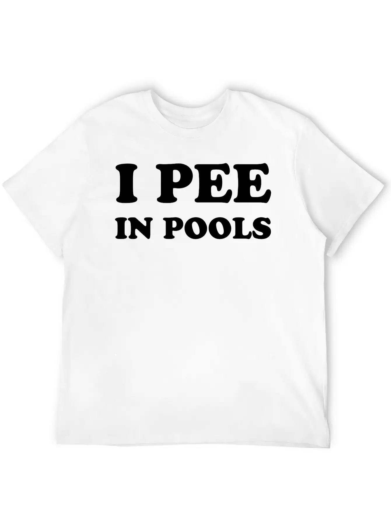I Peel Pool Graphic Baby Y2K Tee, Humour T-Shirt Stylish Everyday T-Shirt – Unisex Basic Cotton Tee