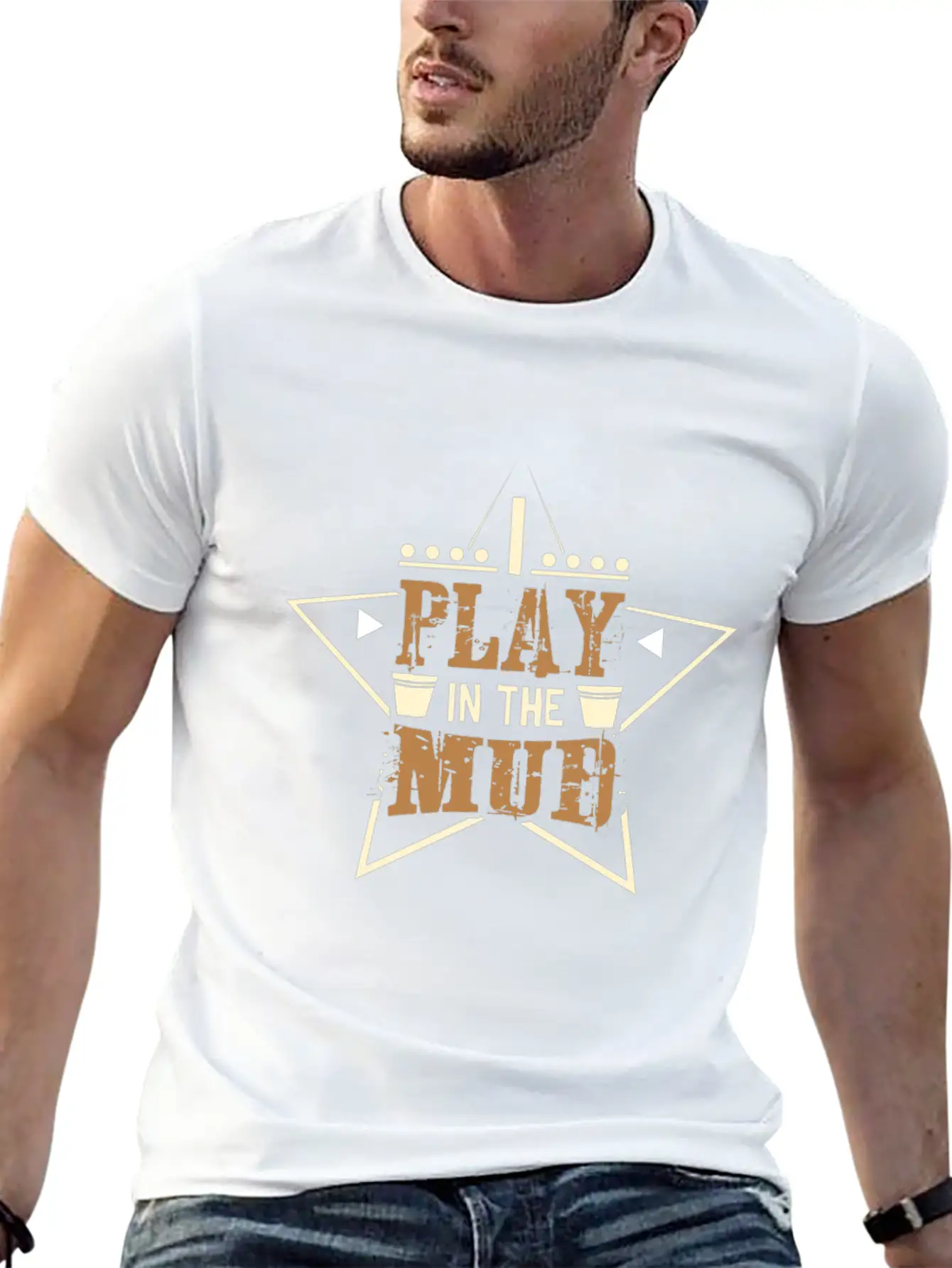 I Play In The Mud Relaxed Everyday Tee – Lightweight And Durable Cotton