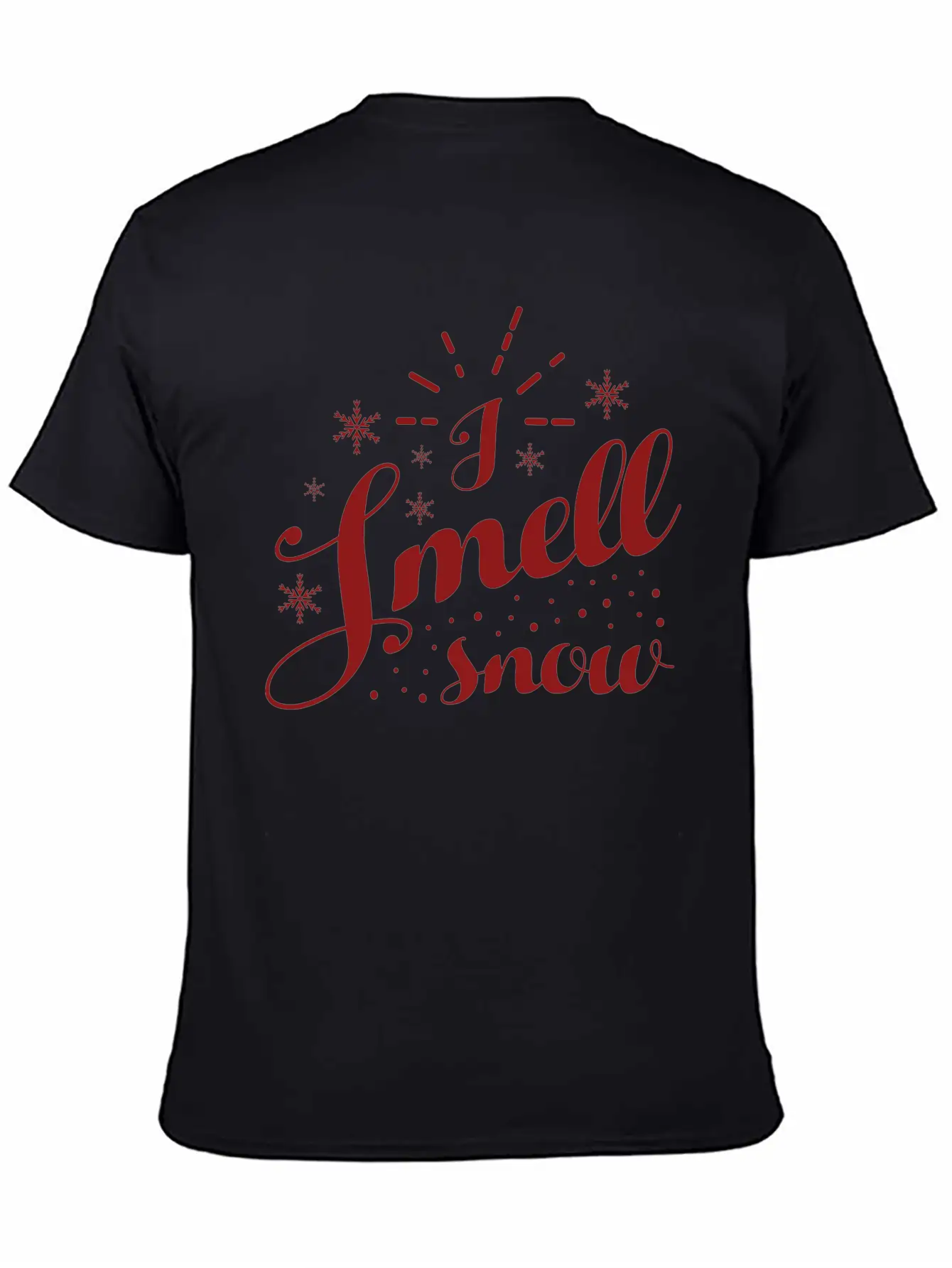 I Smell Snow Simple Everyday Graphic Tee – Lightweight Summer Wear
