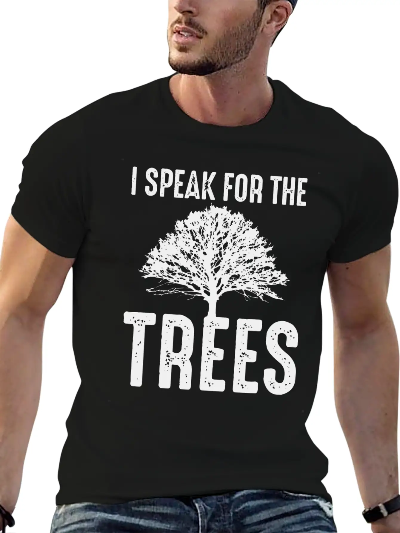 I Speak For The Trees Earth Day 2019 Stylish Everyday T-Shirt – Unisex Basic Cotton Tee