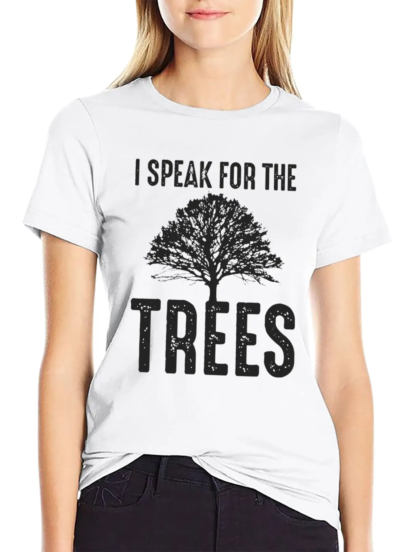 I Speak For The Trees Earth Day 2019 Stylish Everyday T-Shirt – Unisex Basic Cotton Tee
