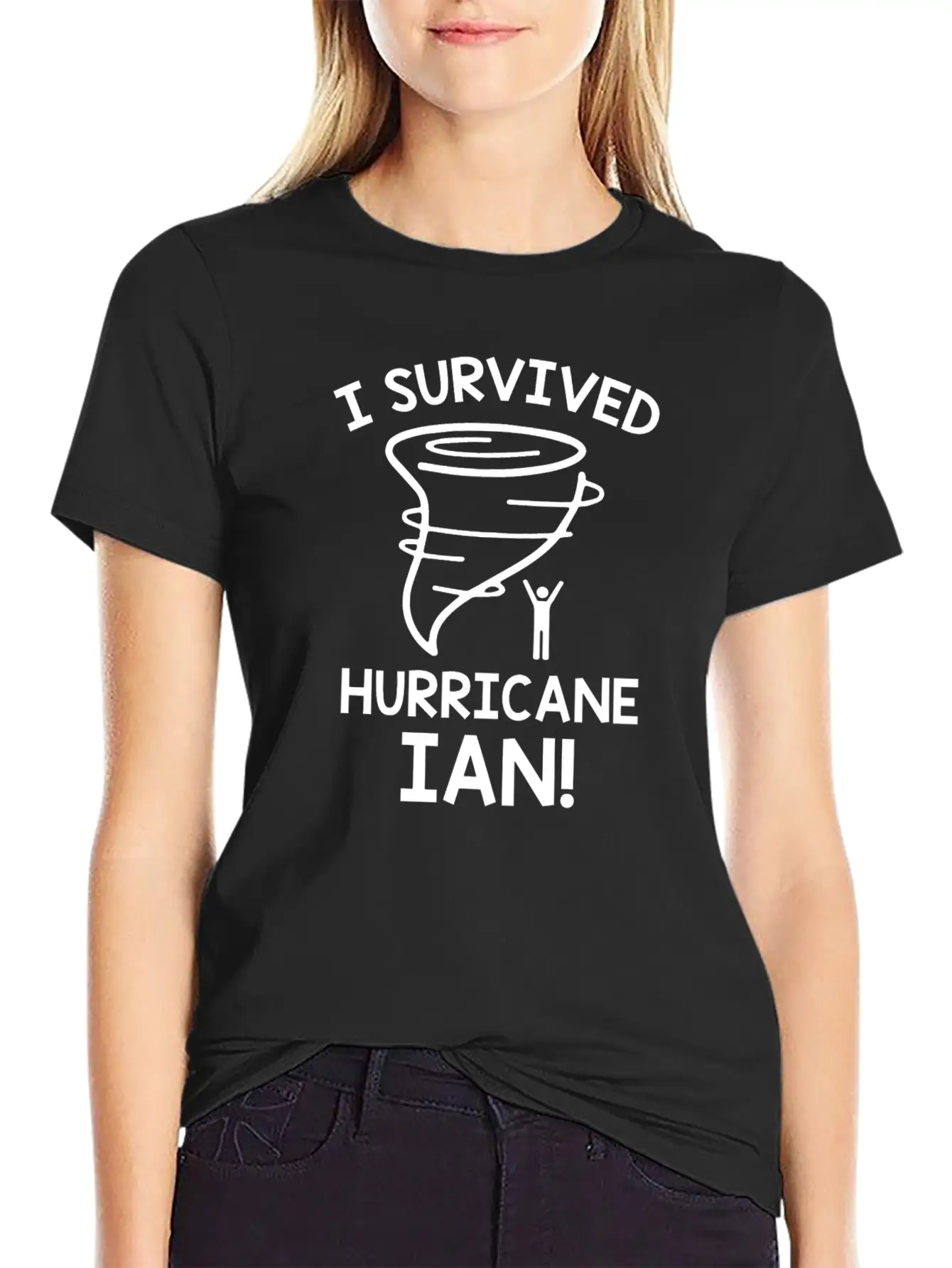 I Survived Hurricane Ian Stylish Everyday T-Shirt – Unisex Basic Cotton Tee