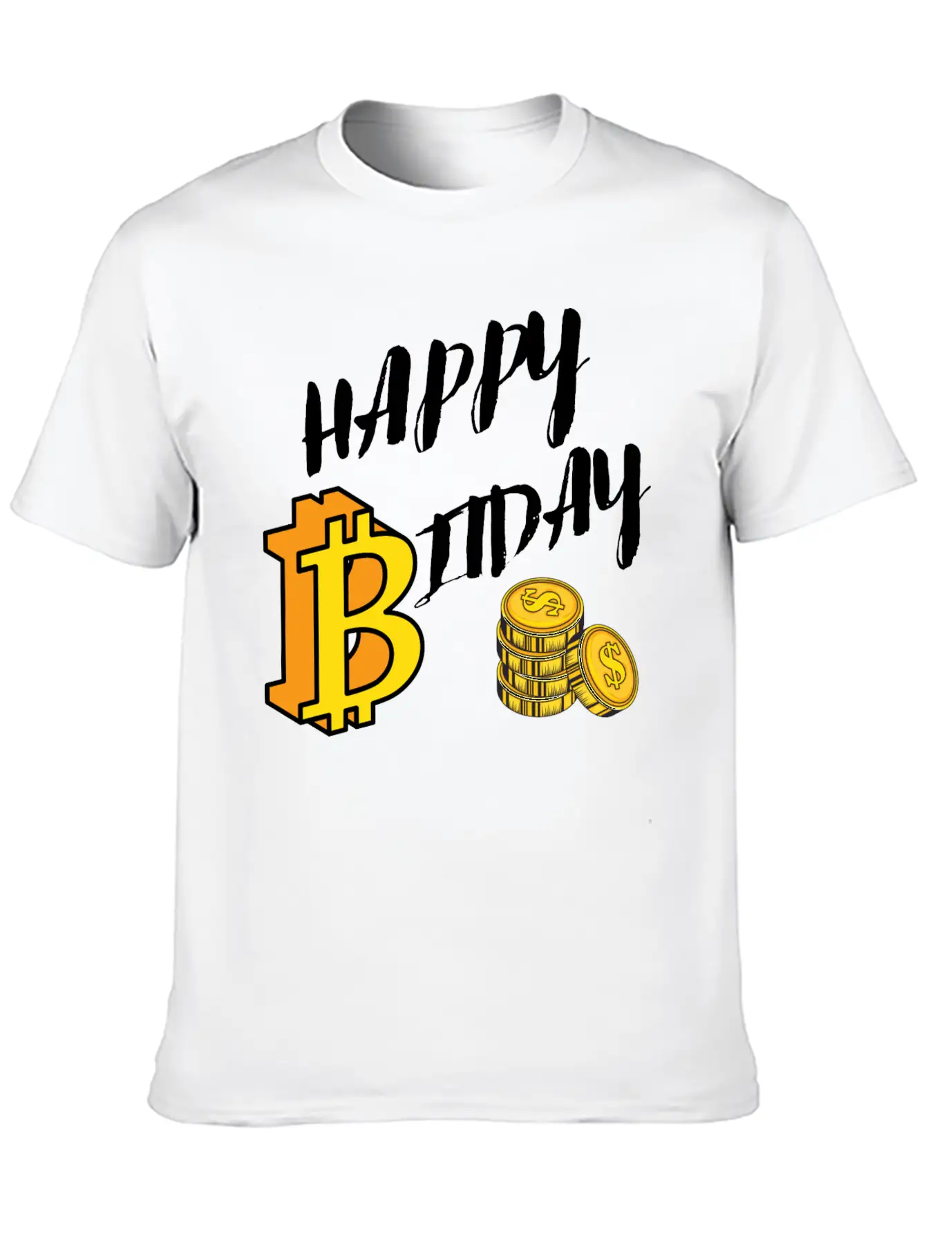 I Survived On Only Bitcoin For 24 Hours Basic Graphic T-Shirt – Daily Comfort In Soft Cotton